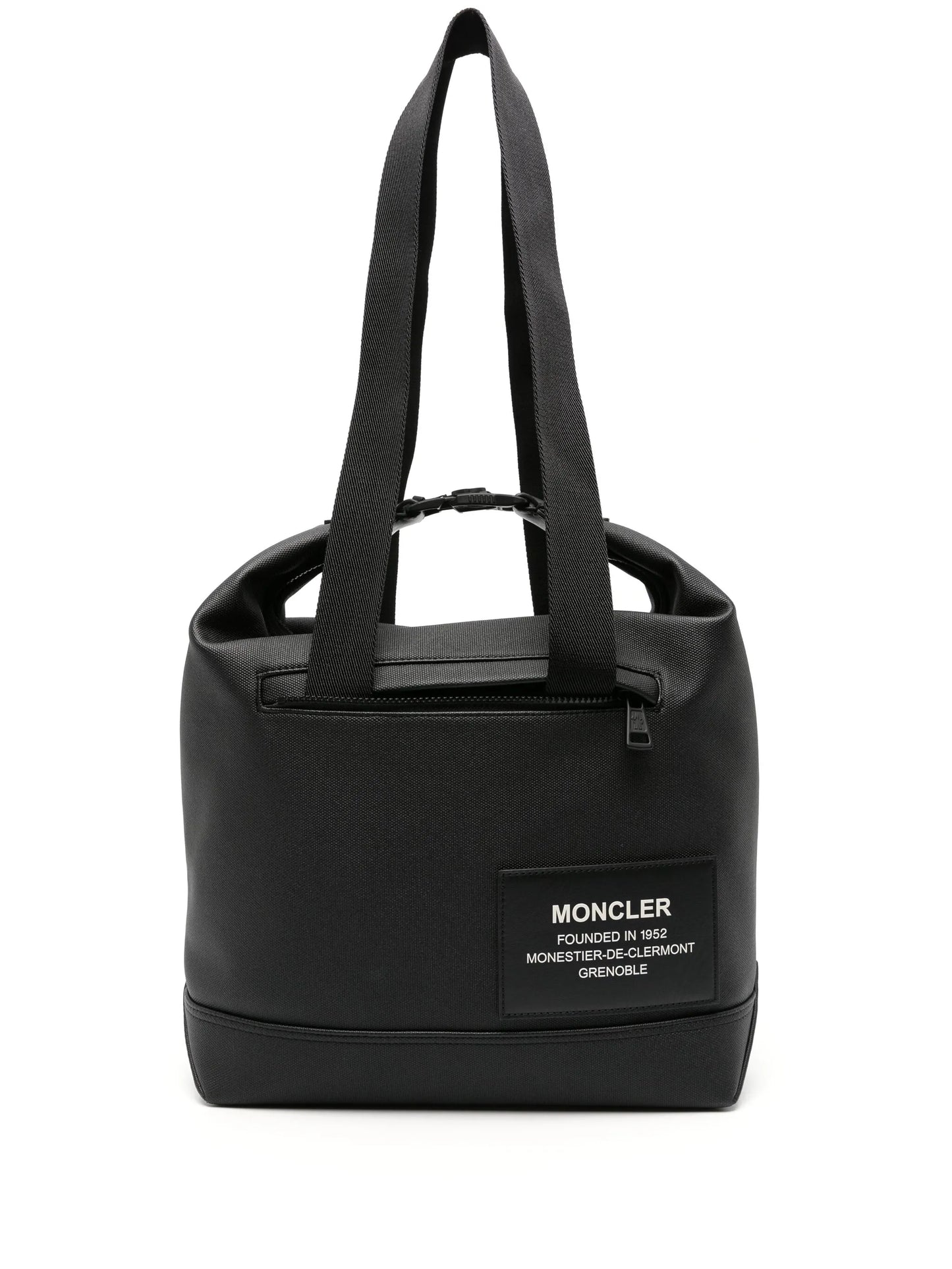 Nakoa logo-patch tote bag