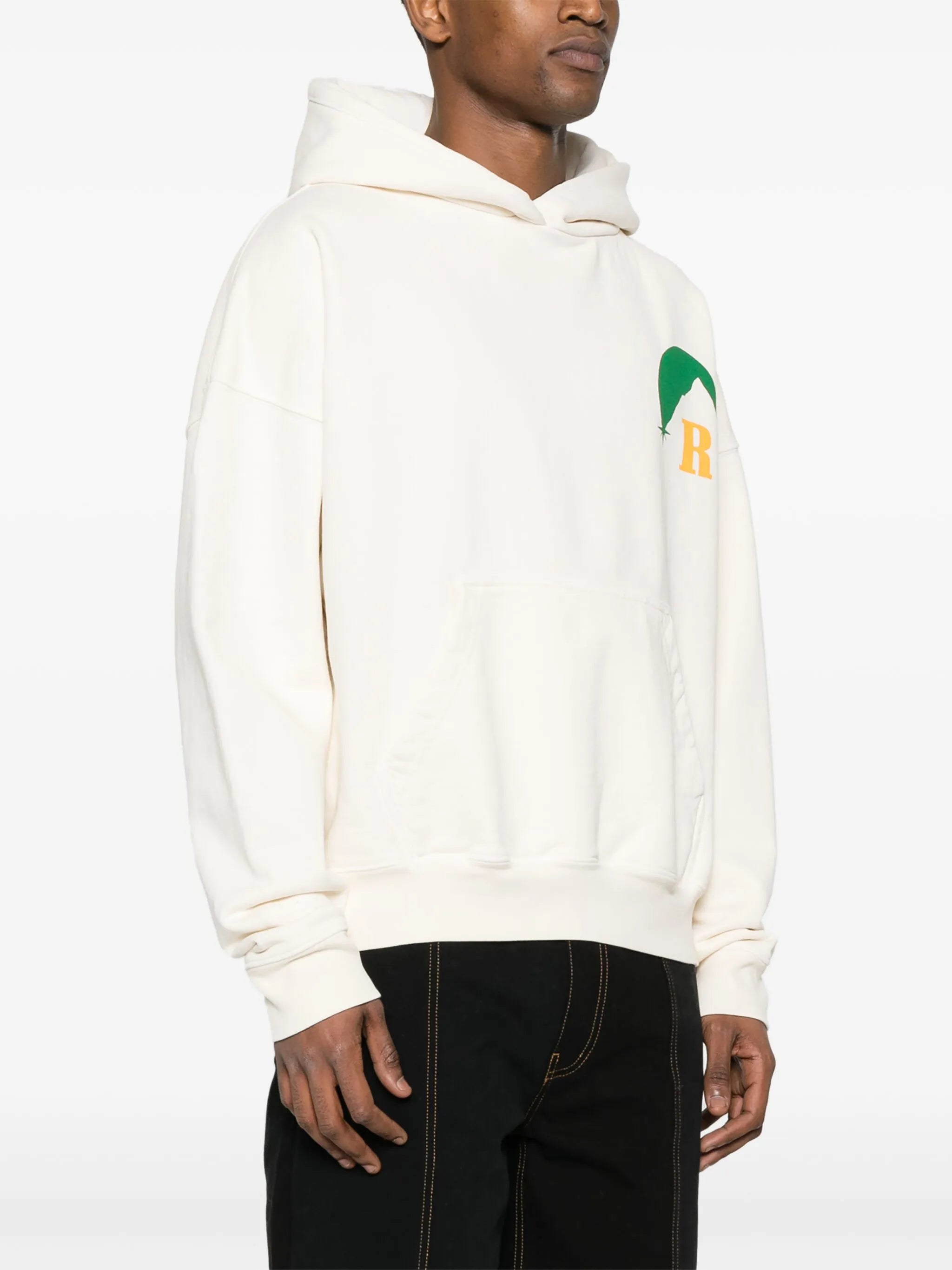 Moonlight cotton hoodie