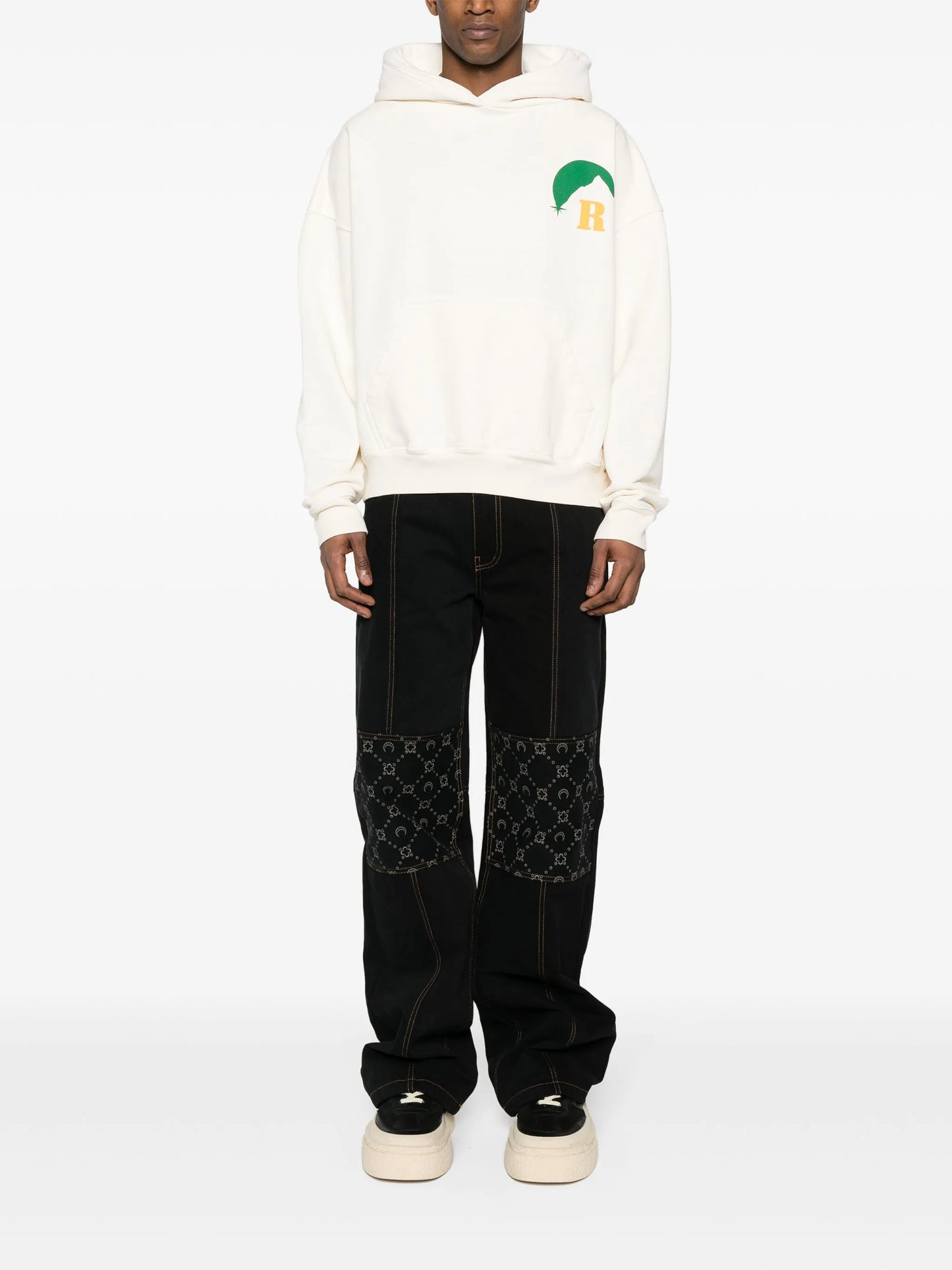 Moonlight cotton hoodie