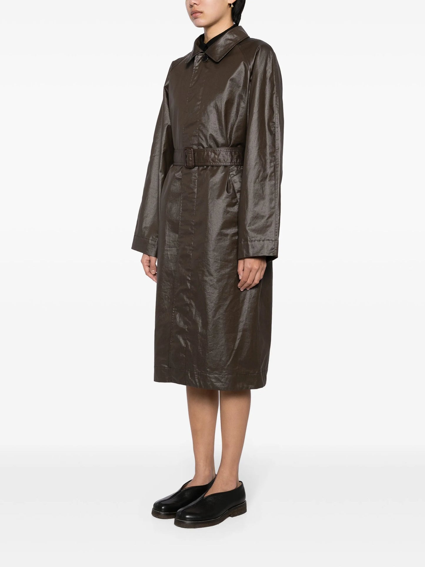 belted trench coat