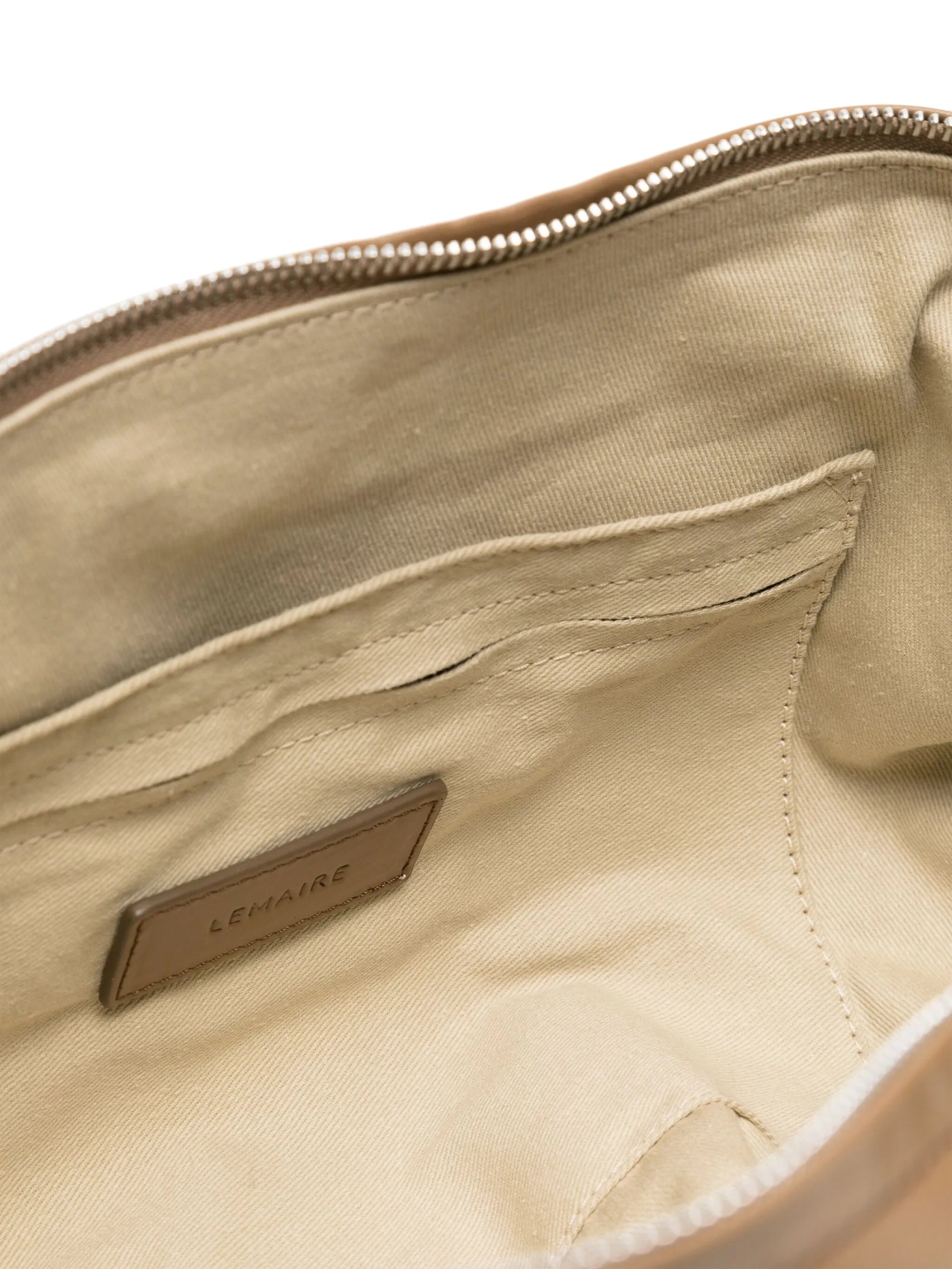 large Soft Croissant leather shoulder bag