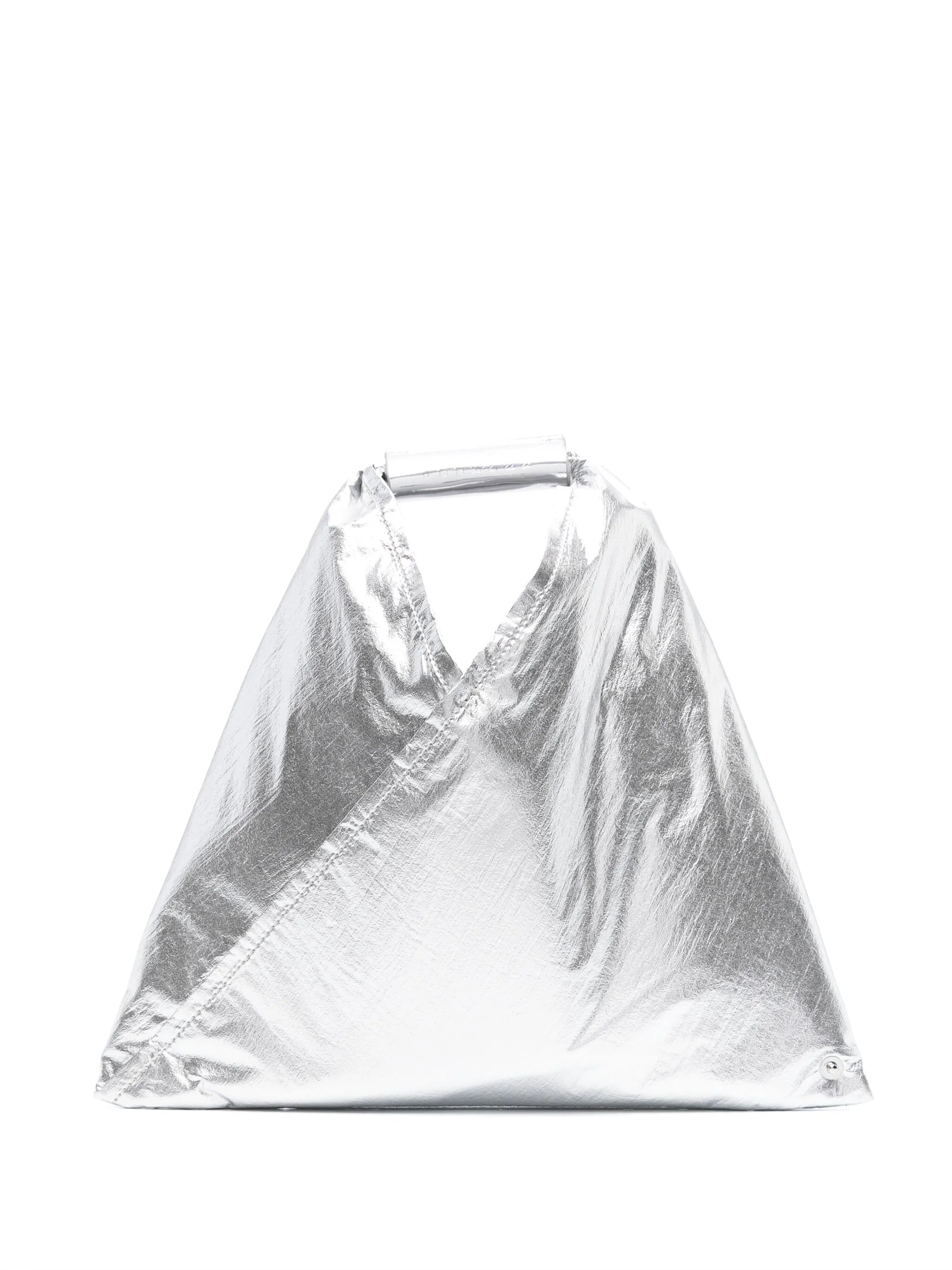 mini Japanese metallic tote bag