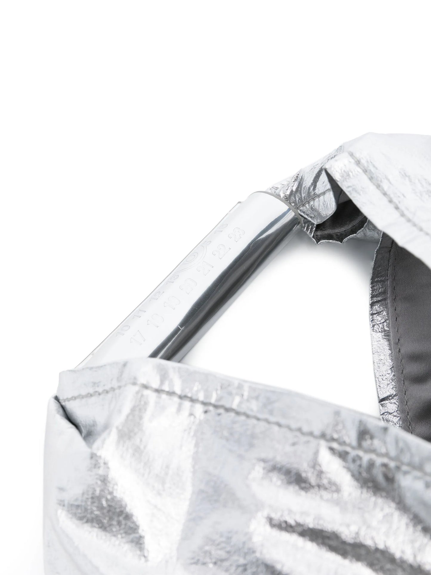 mini Japanese metallic tote bag