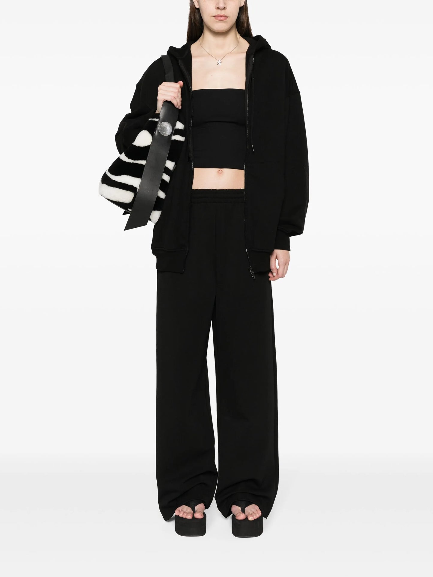 stretch-jersey tube top