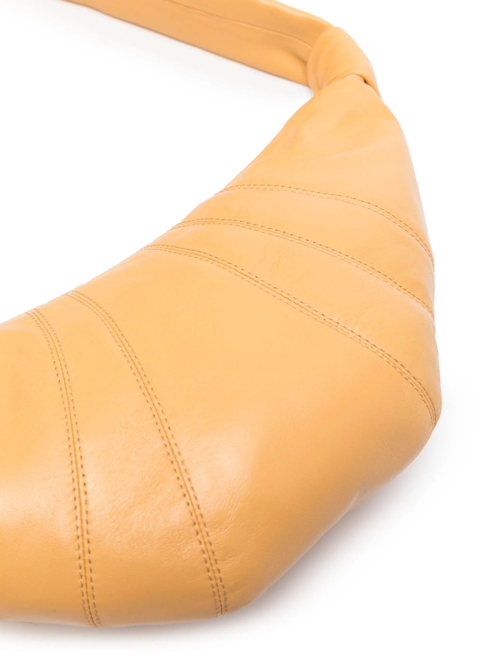 small Croissant leather shoulder bag