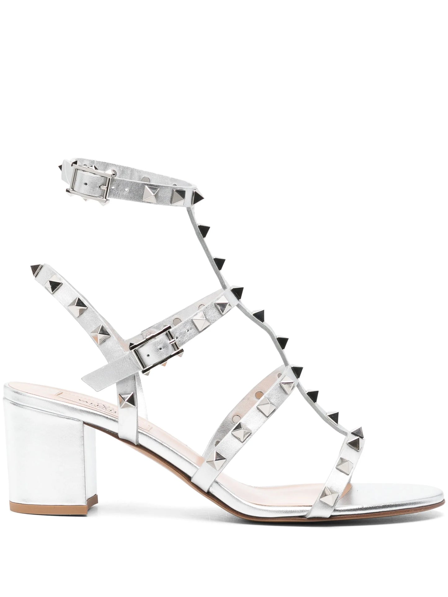 Rockstud 65mm caged sandals