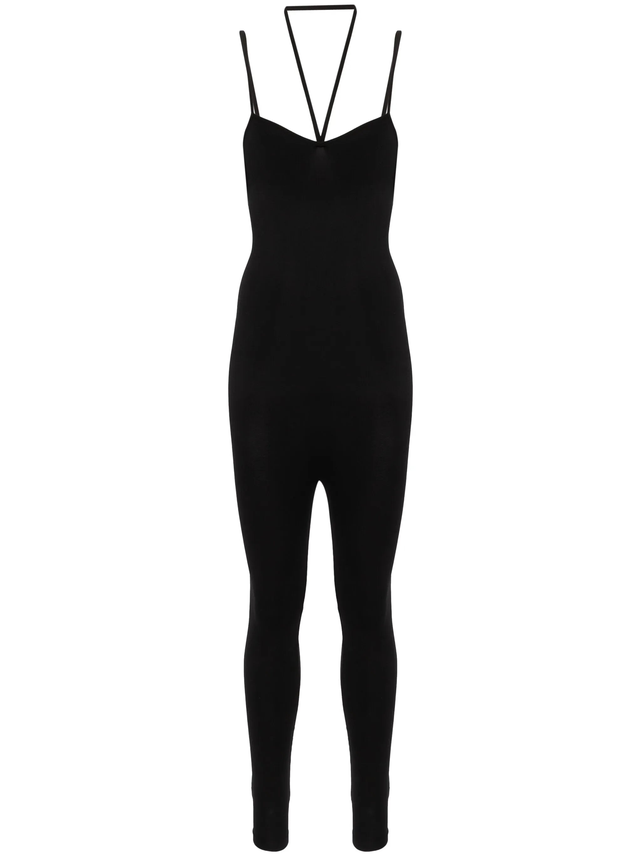 ribbed-detailed jumpsuit