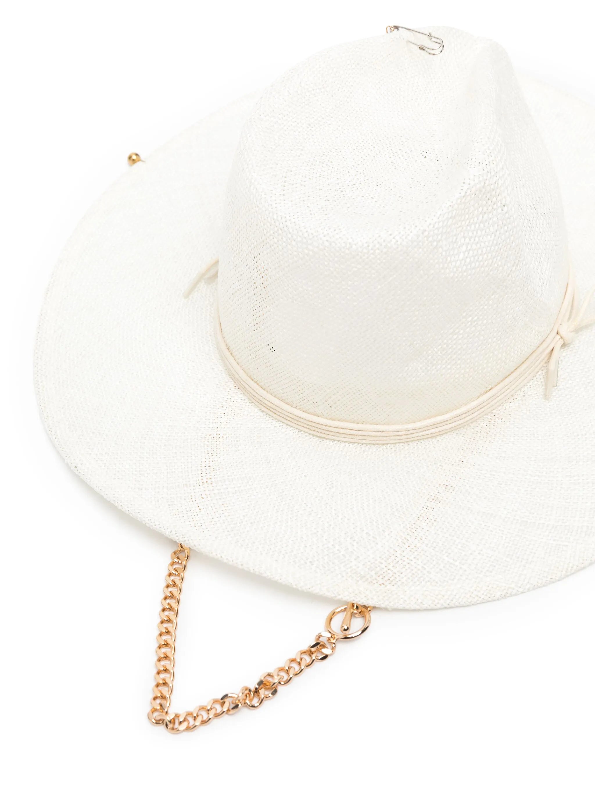 straw fedora hat