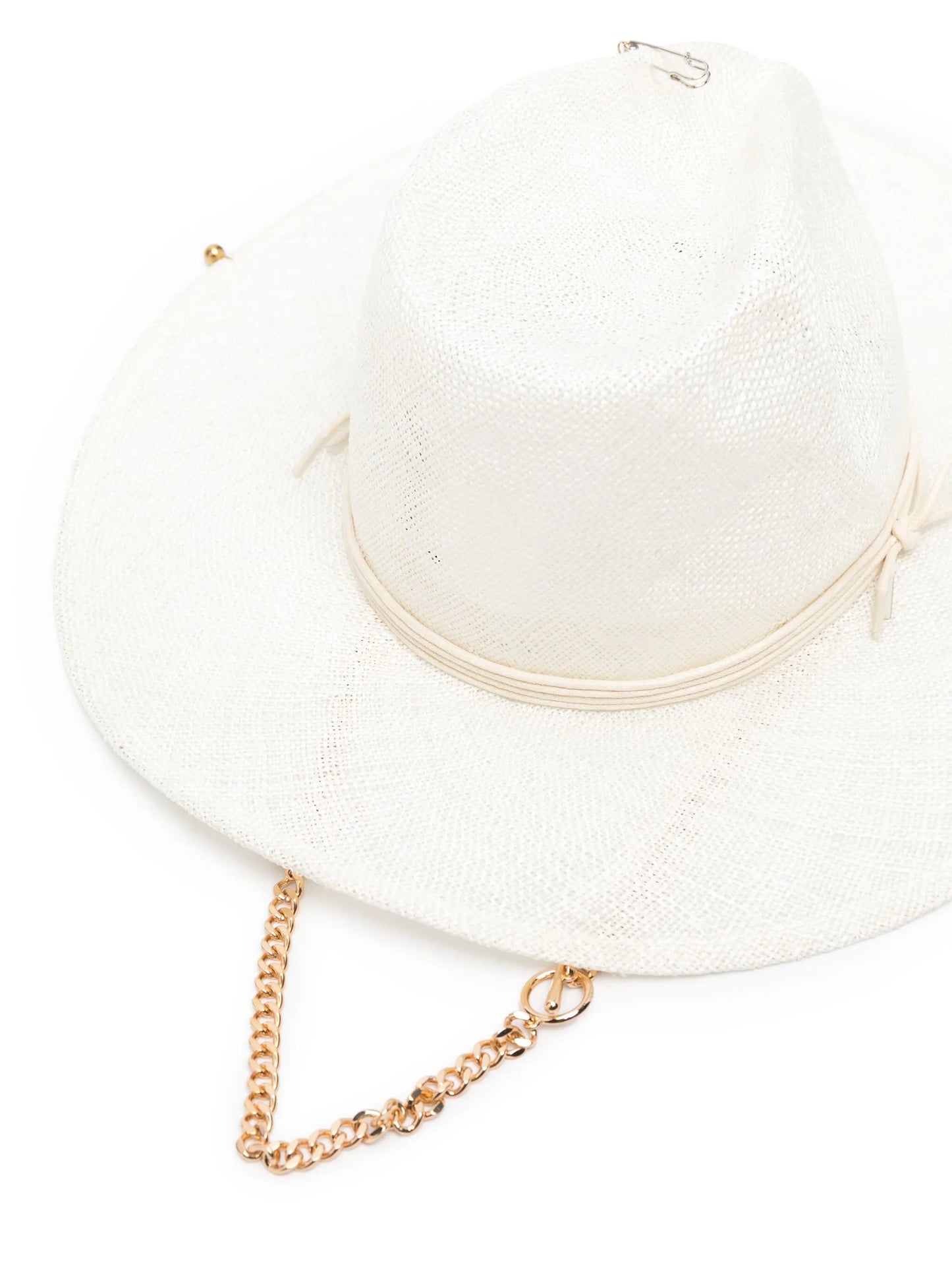 straw fedora hat