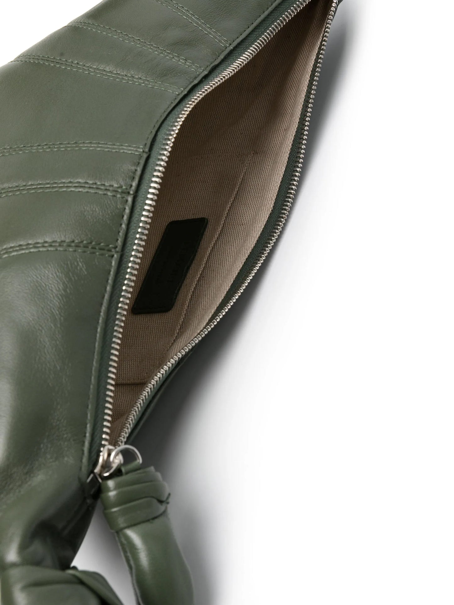 small Croissant leather shoulder bag