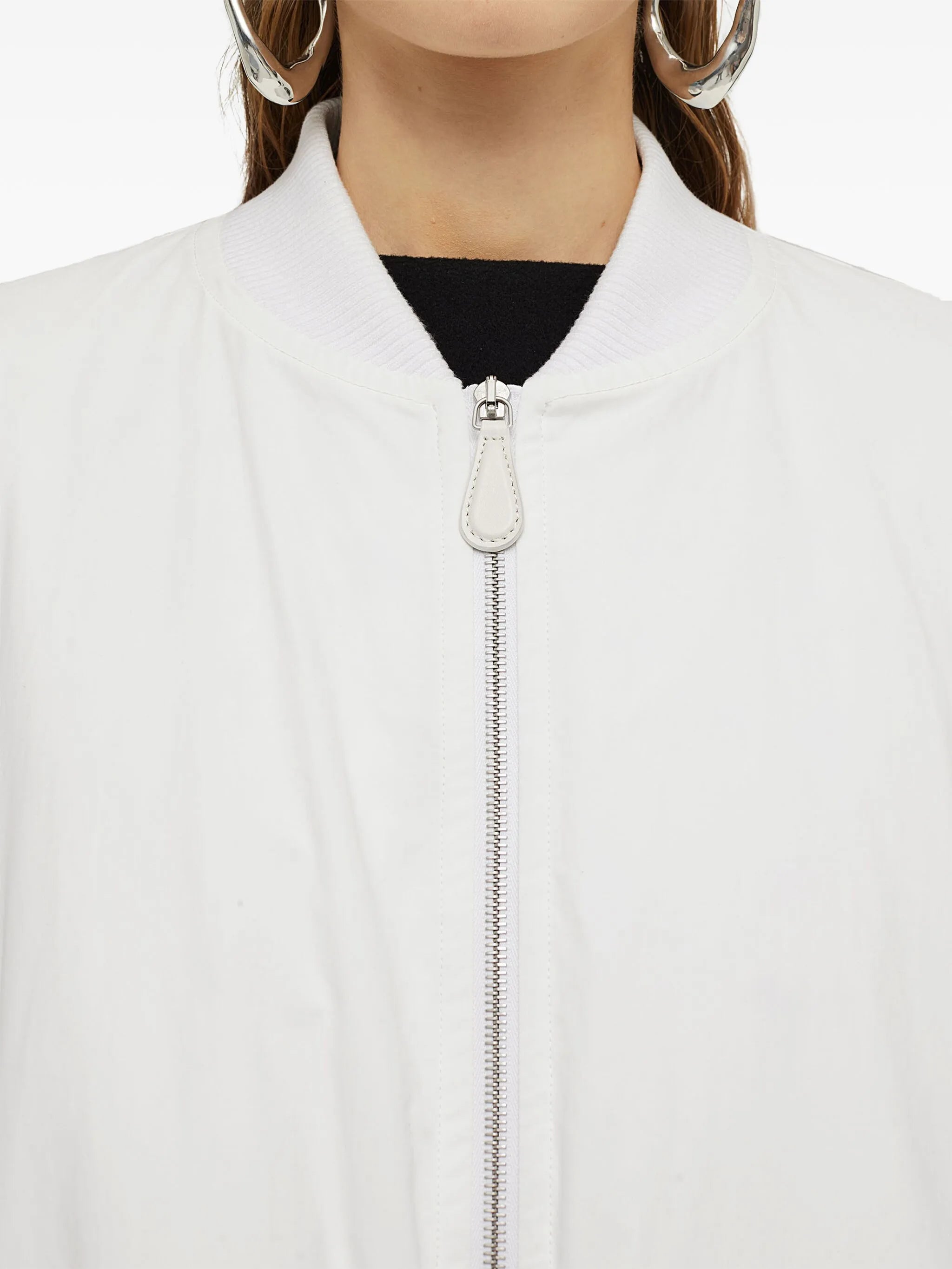 padded zip-up jacket