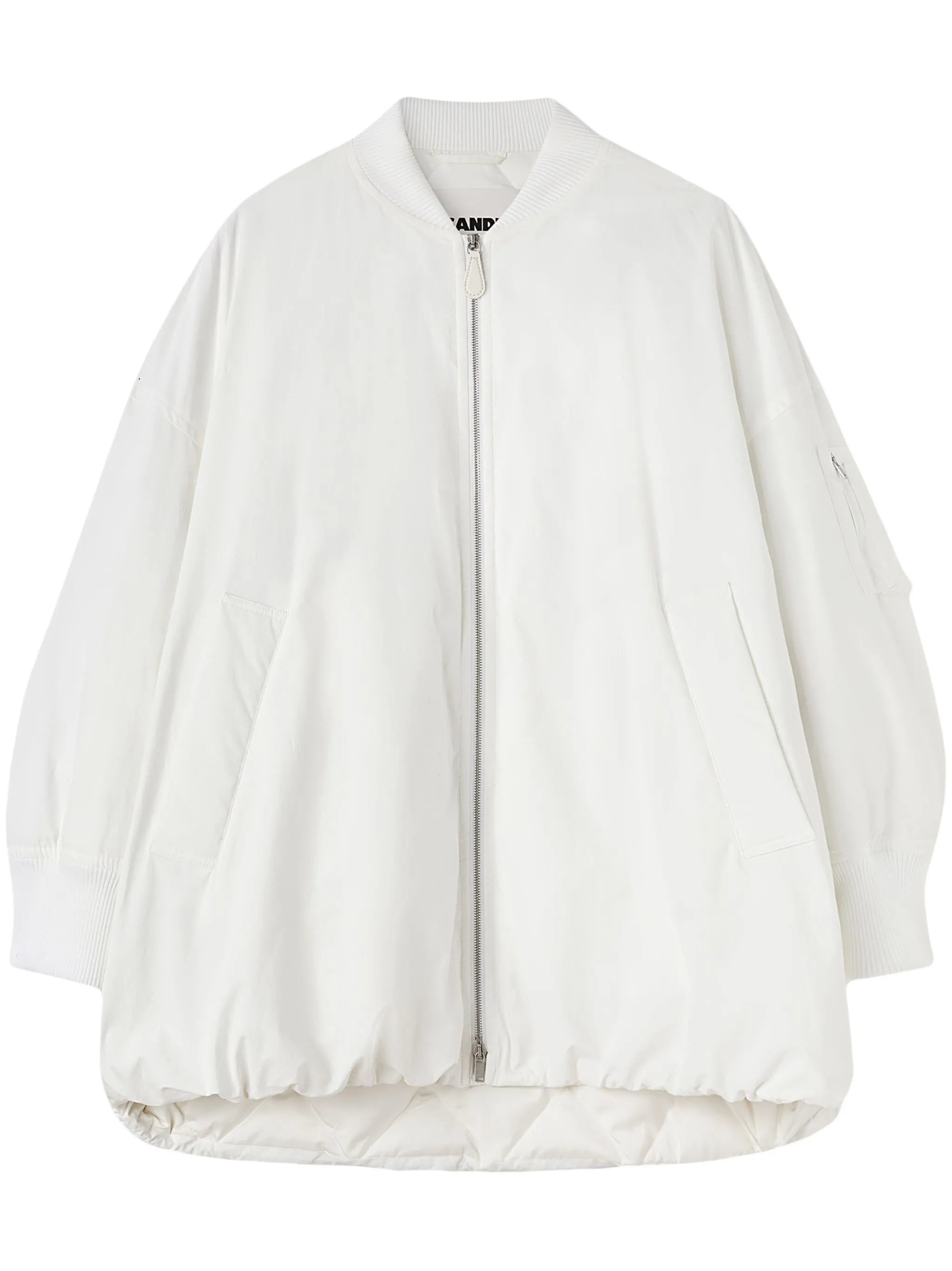 padded zip-up jacket