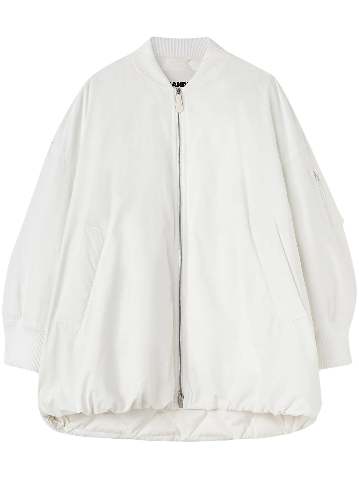 padded zip-up jacket