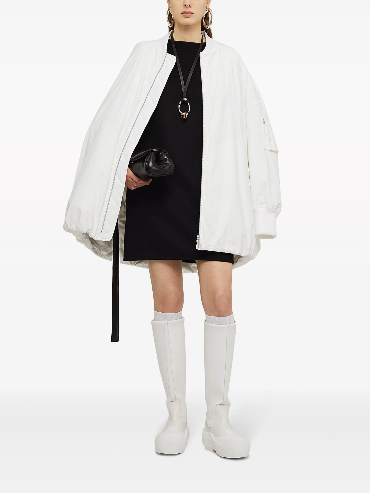 padded zip-up jacket