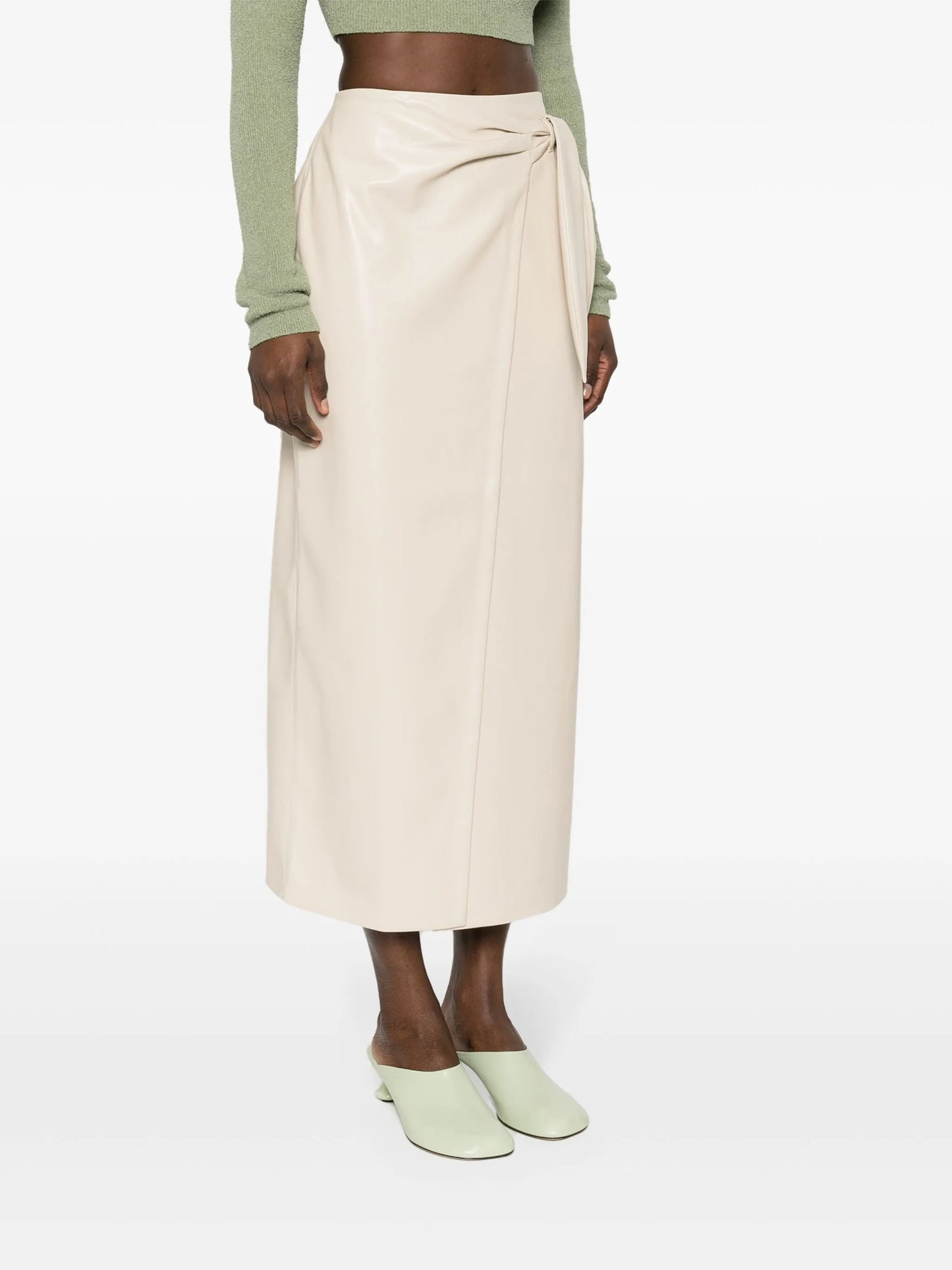 Amas tied midi skirt