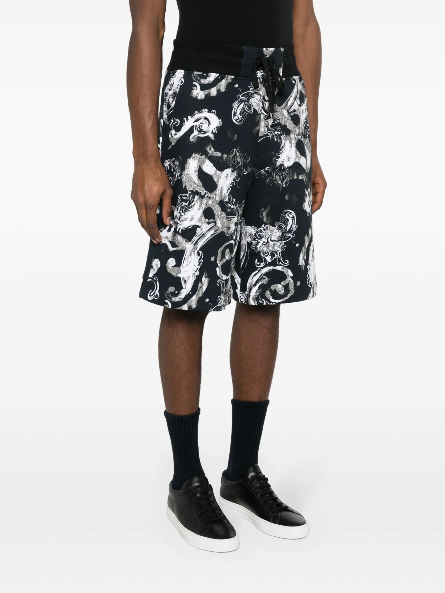 Watercolour Couture cotton shorts
