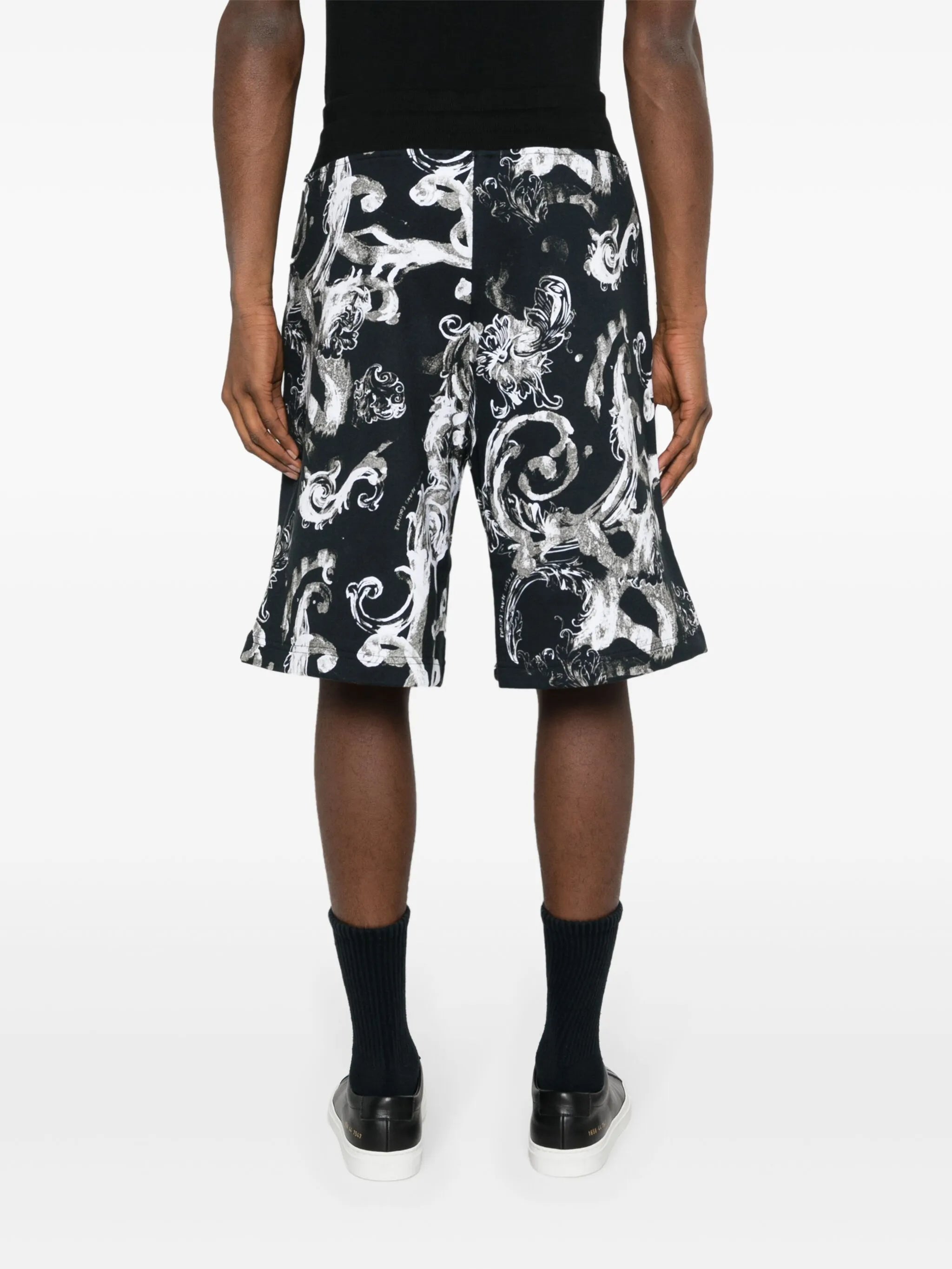 Watercolour Couture cotton shorts