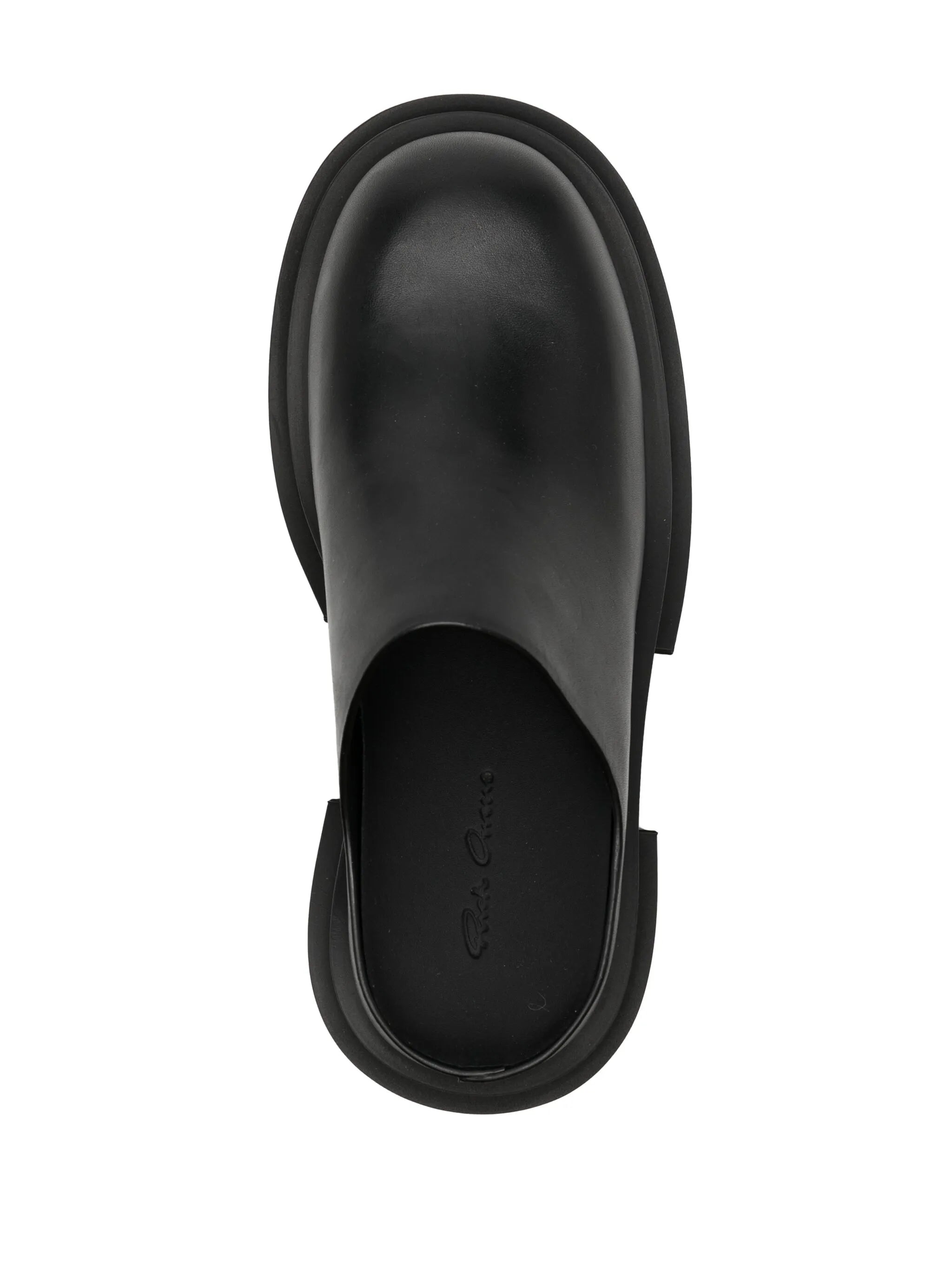 75mm leather mules