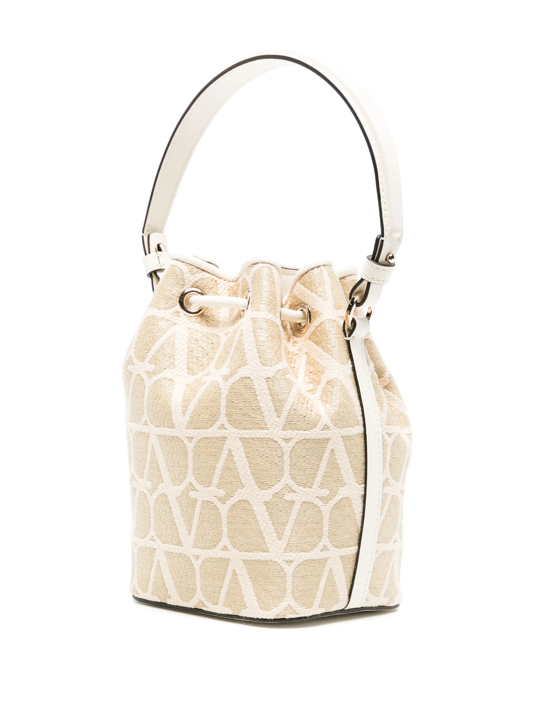 mini VLogo Signature bucket bag