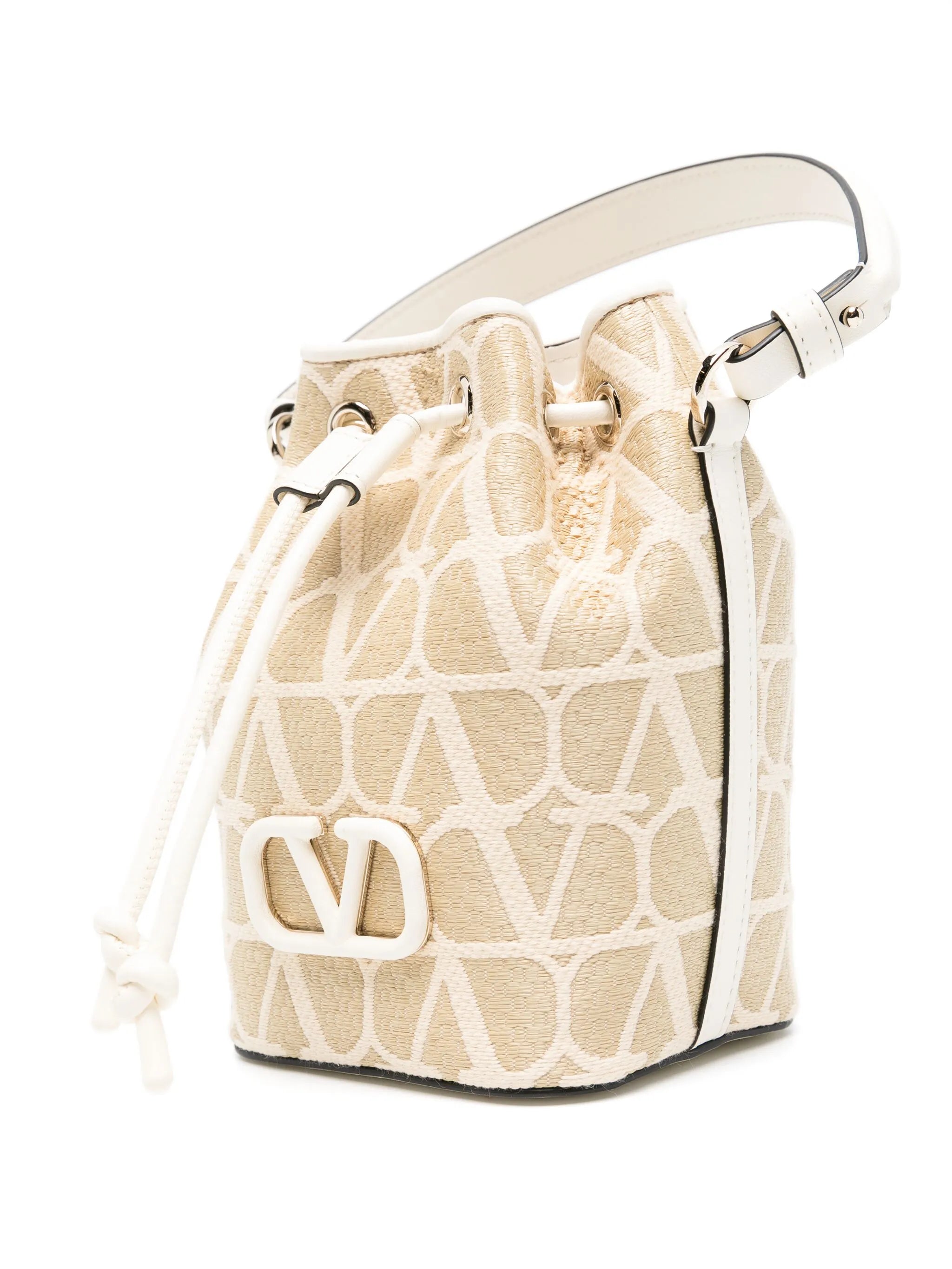 mini VLogo Signature bucket bag