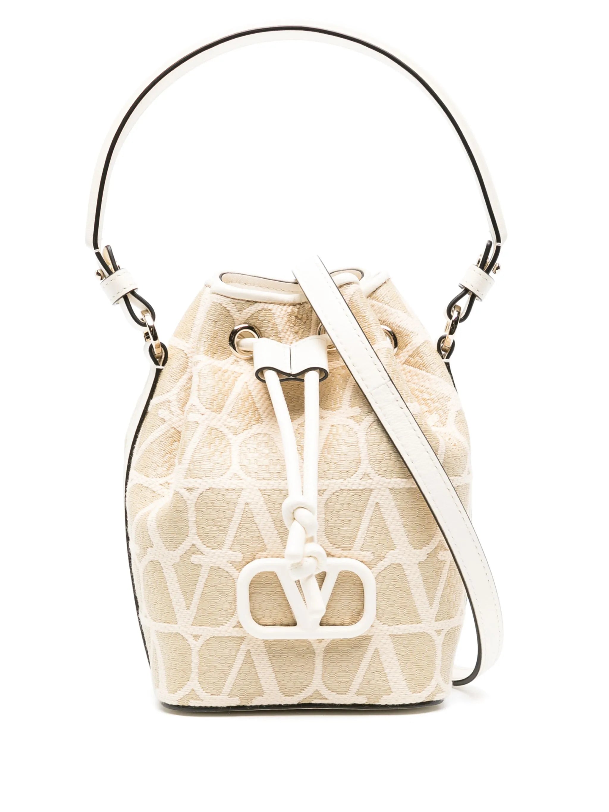 mini VLogo Signature bucket bag