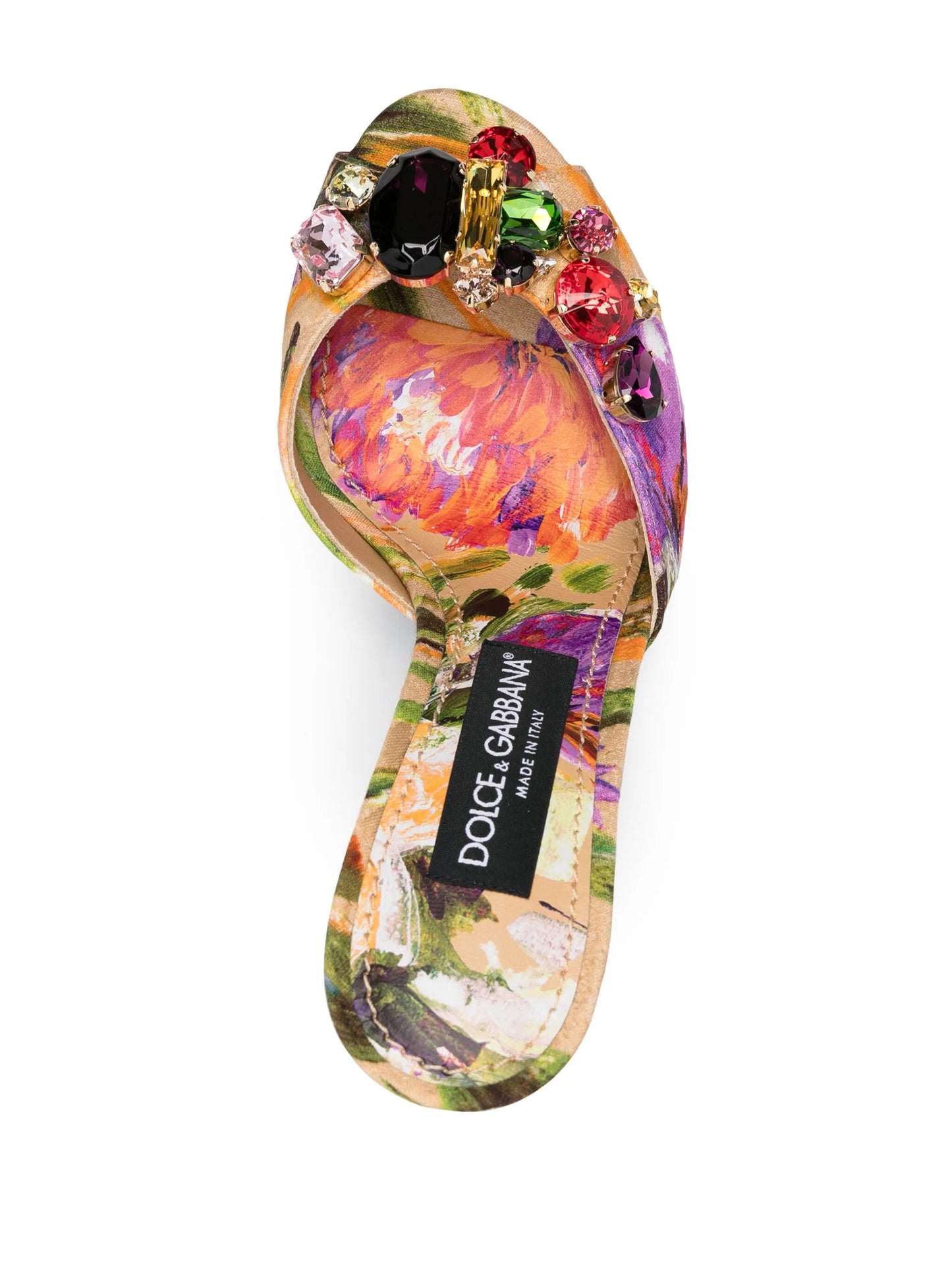 105mm Bloom-print sandals