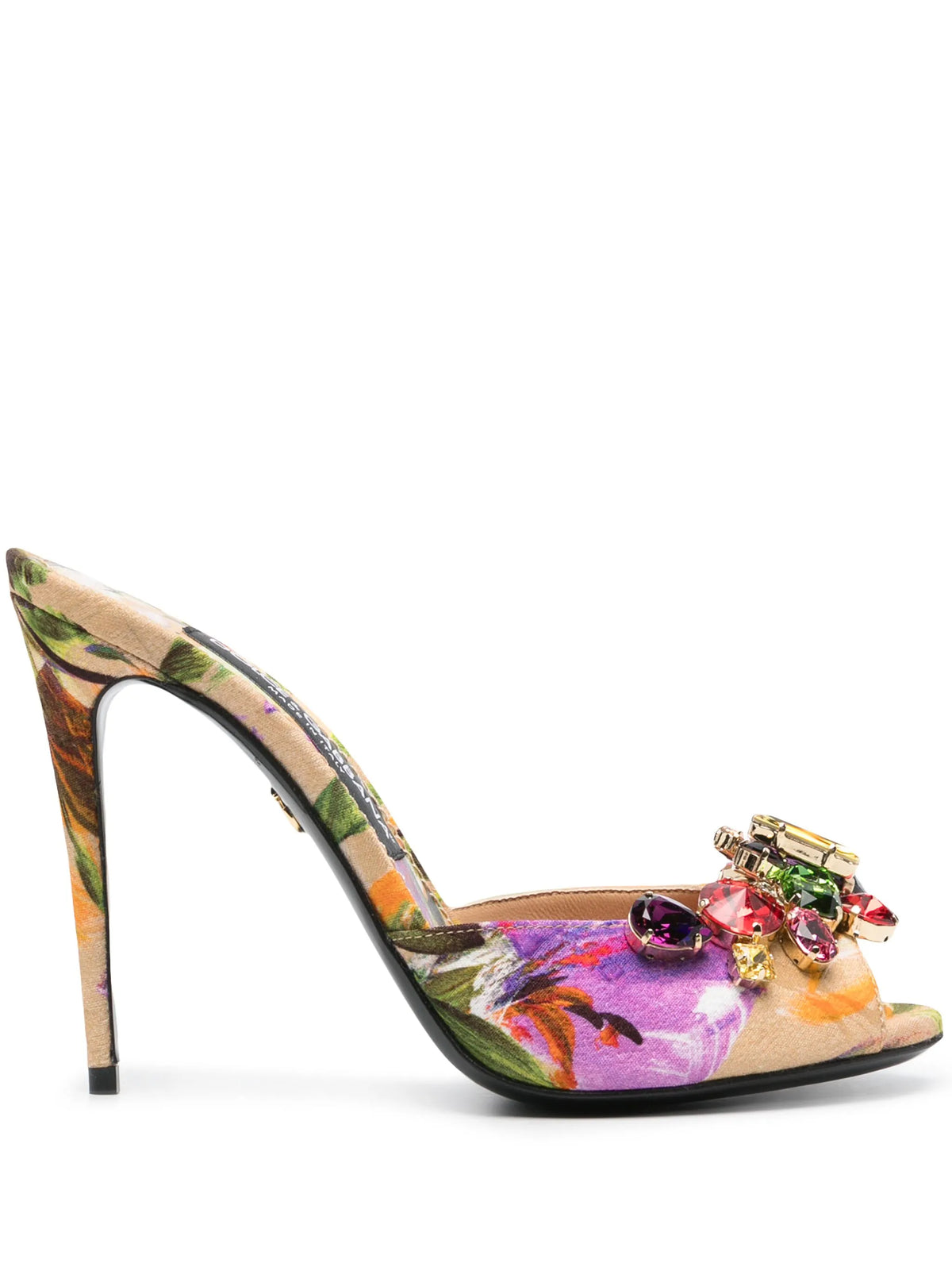 105mm Bloom-print sandals