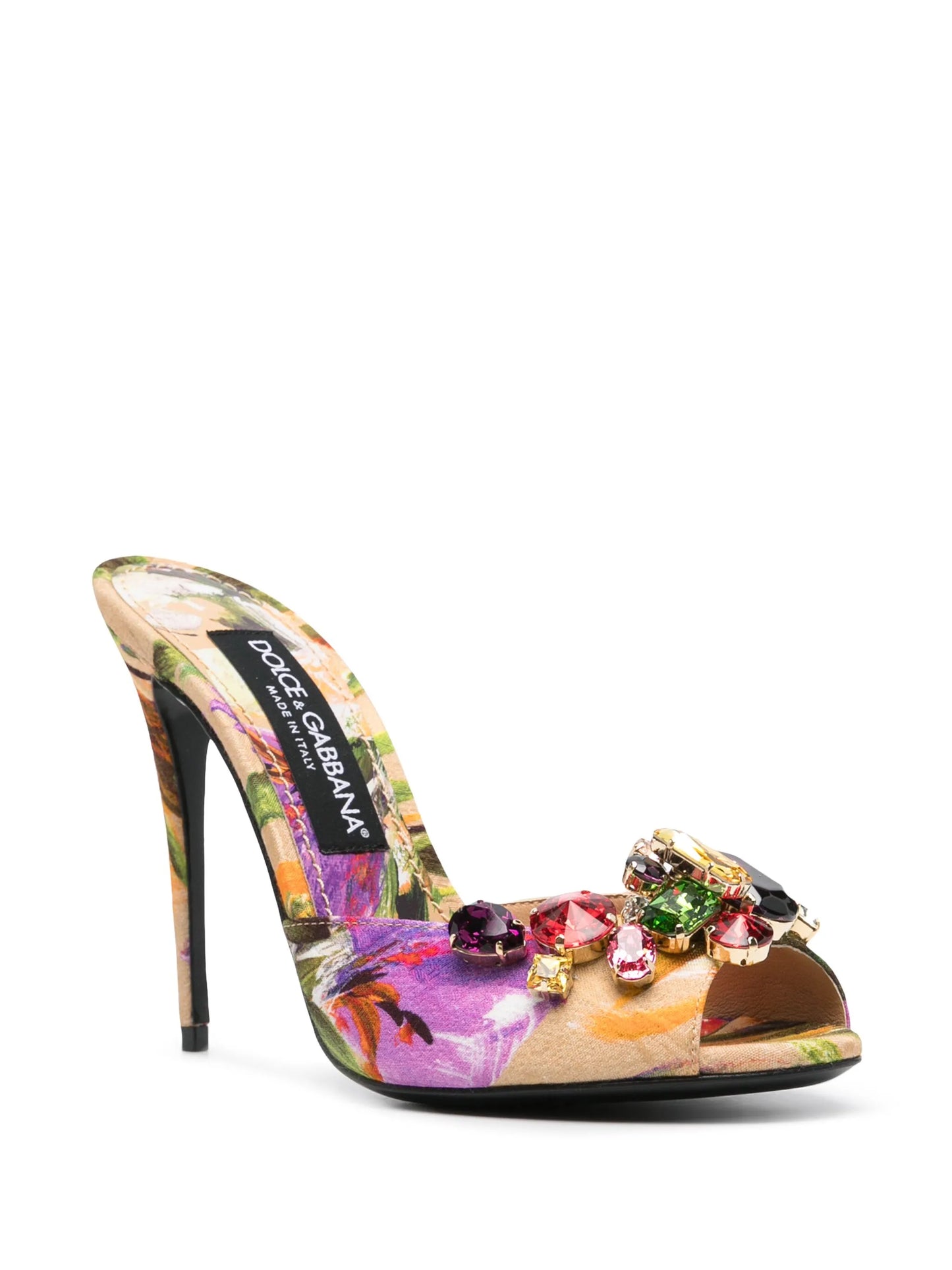 105mm Bloom-print sandals