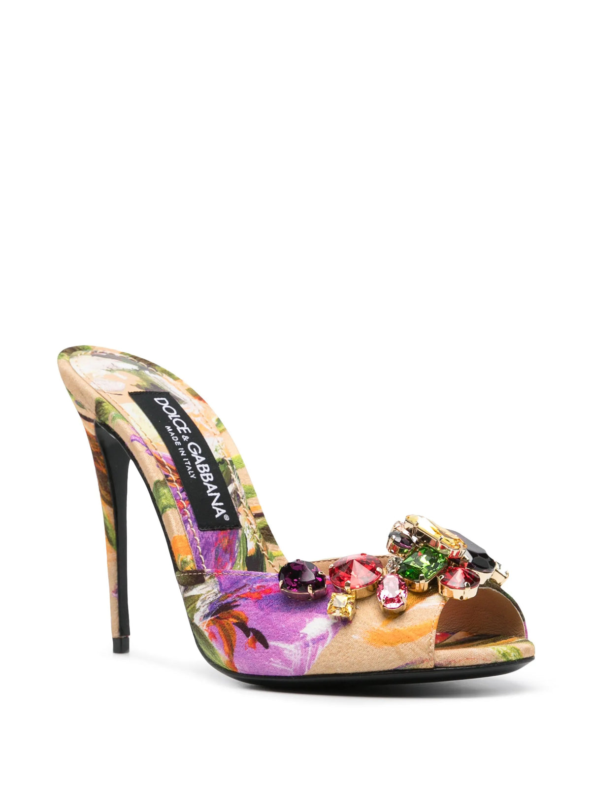 105mm Bloom-print sandals