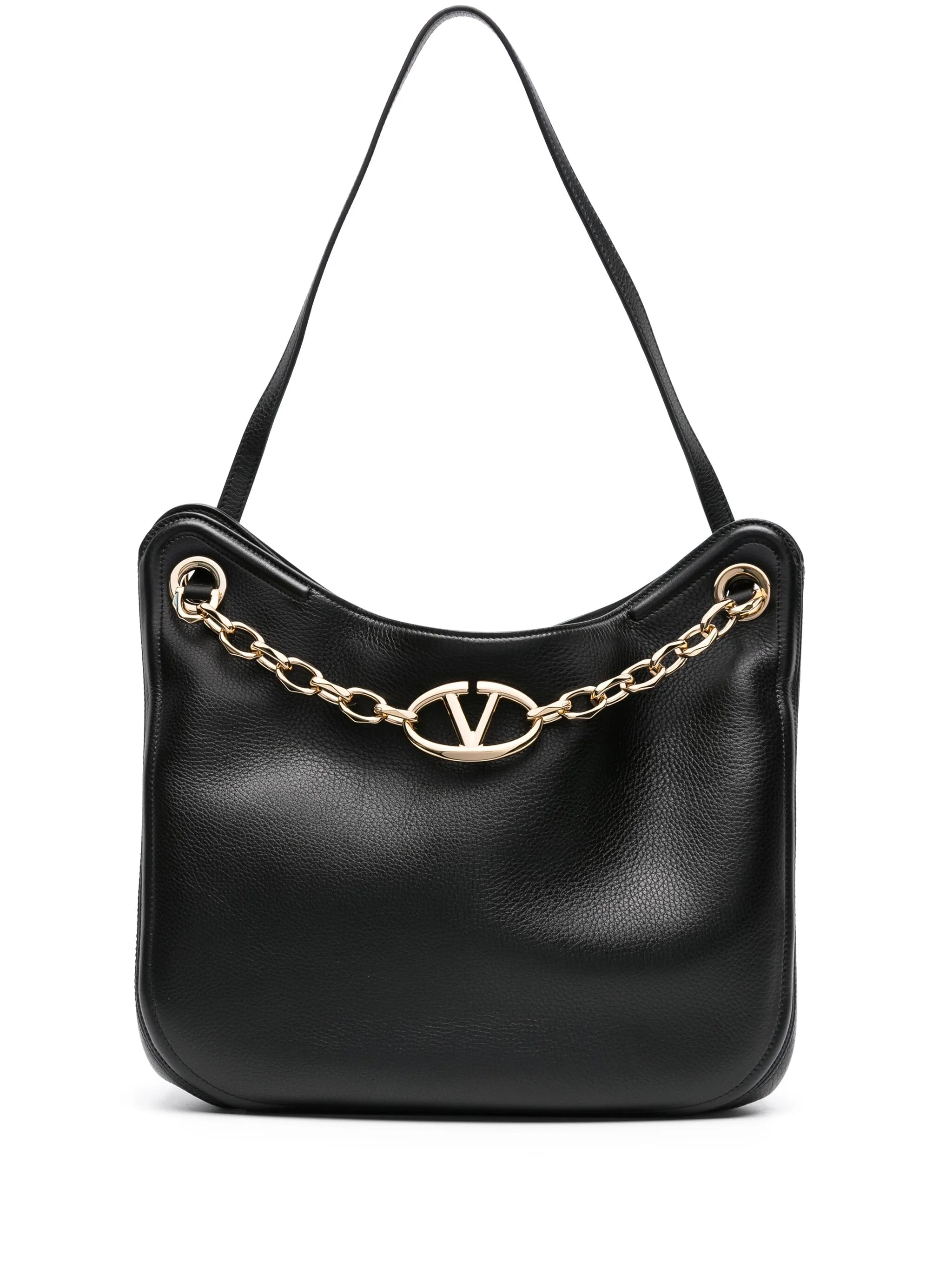 VLogo Signature chain-link shoulder bag