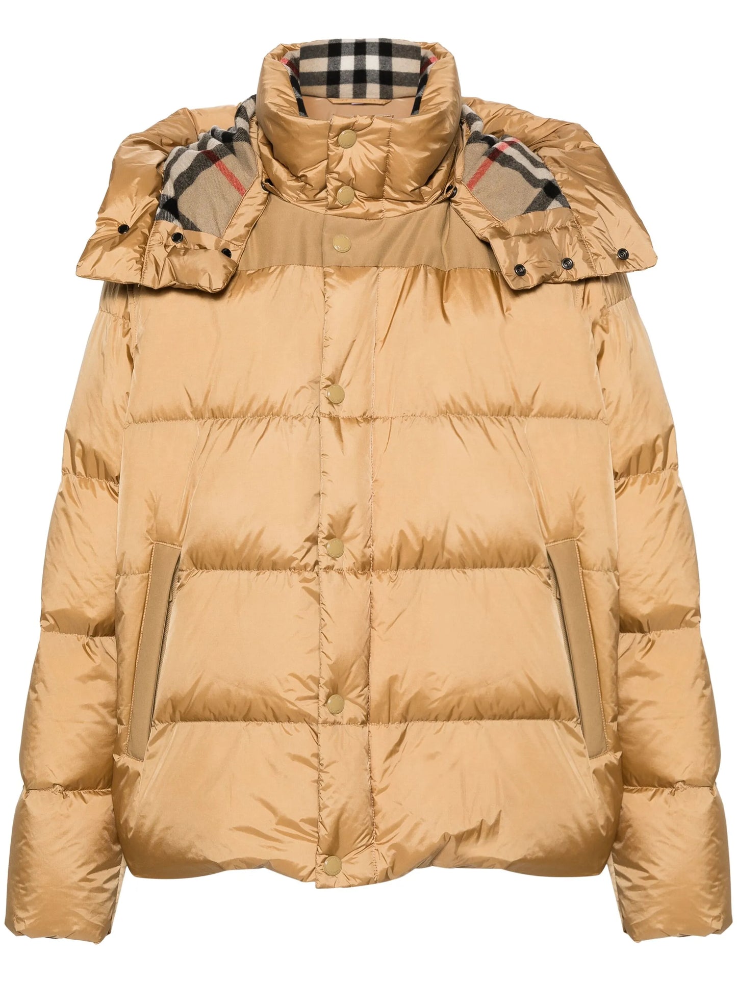 padded hooded jacket