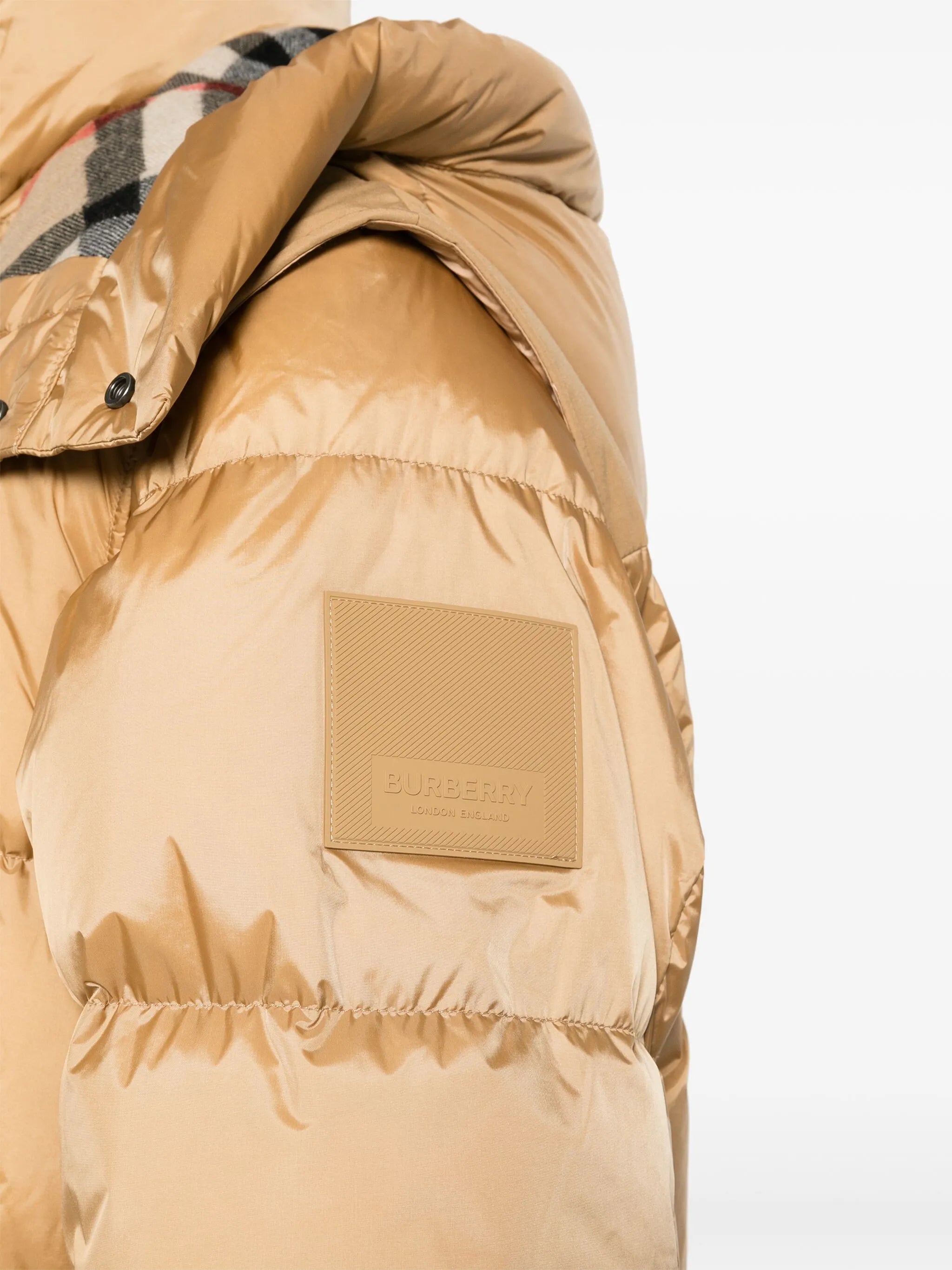 padded hooded jacket