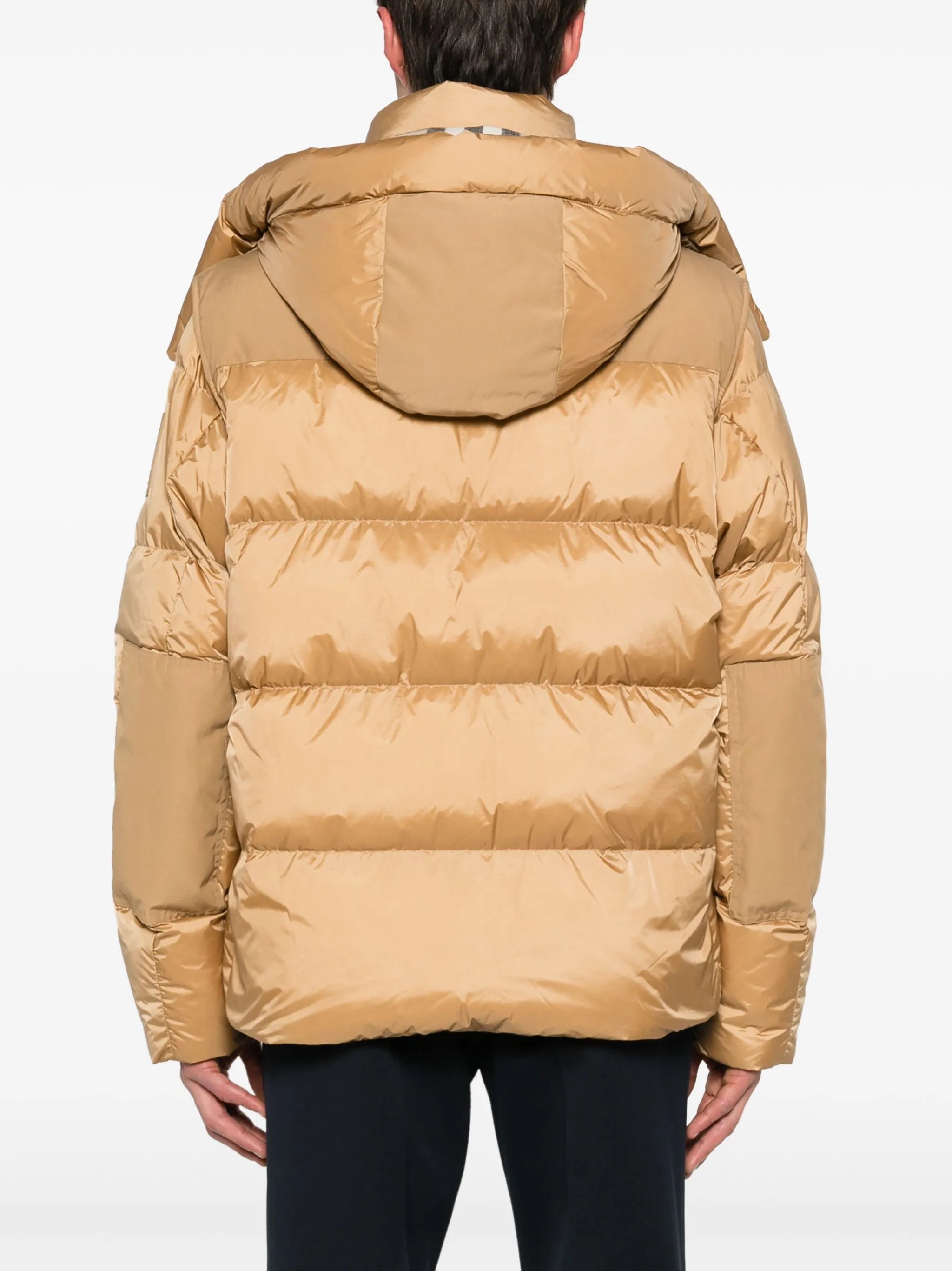 padded hooded jacket