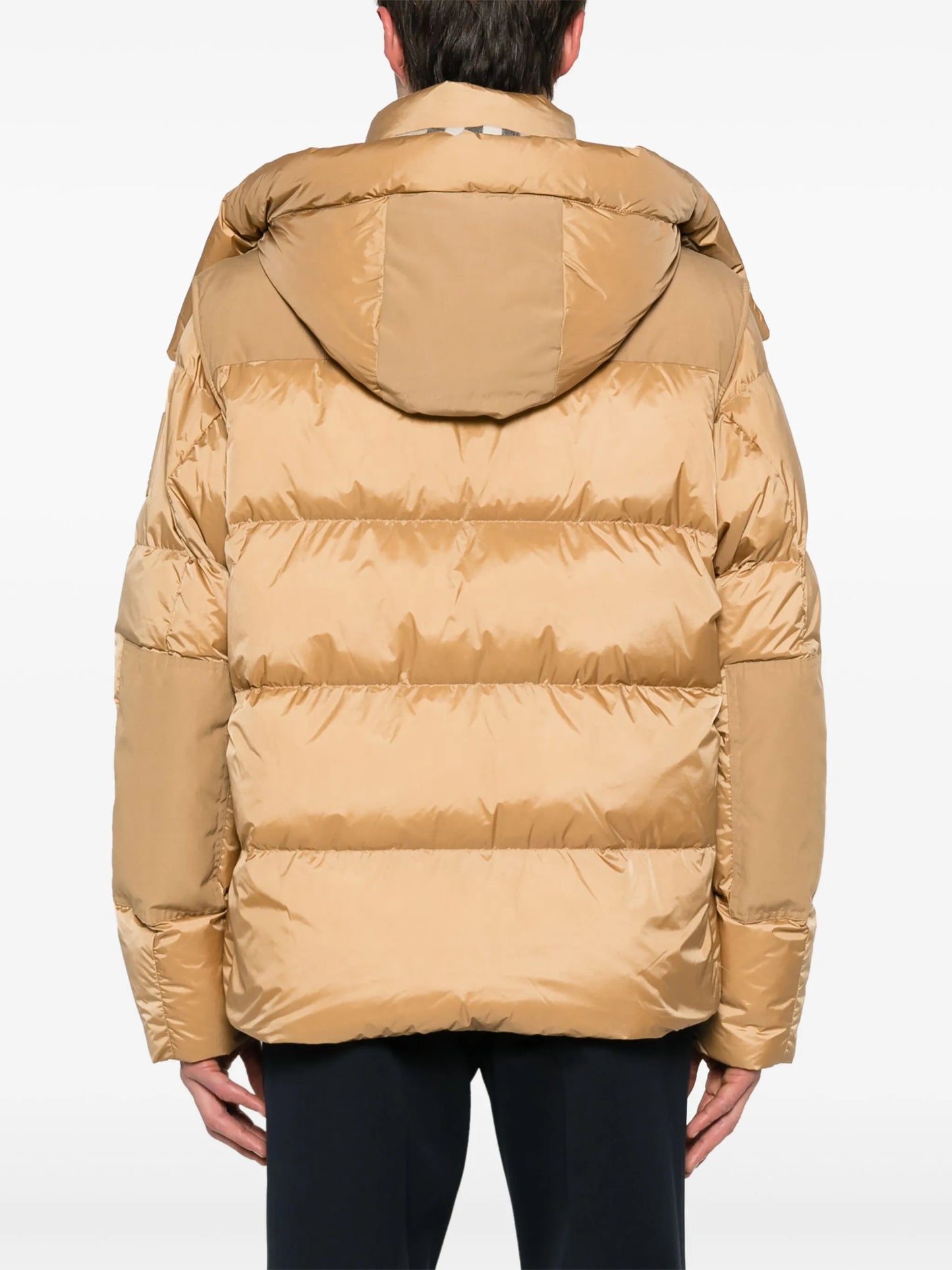 padded hooded jacket