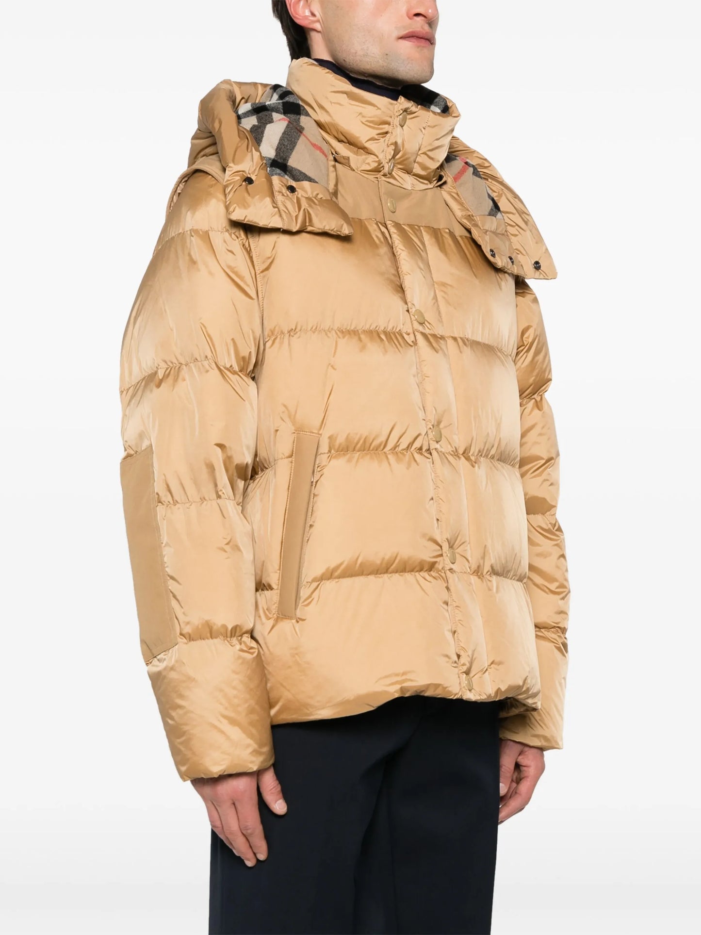 padded hooded jacket