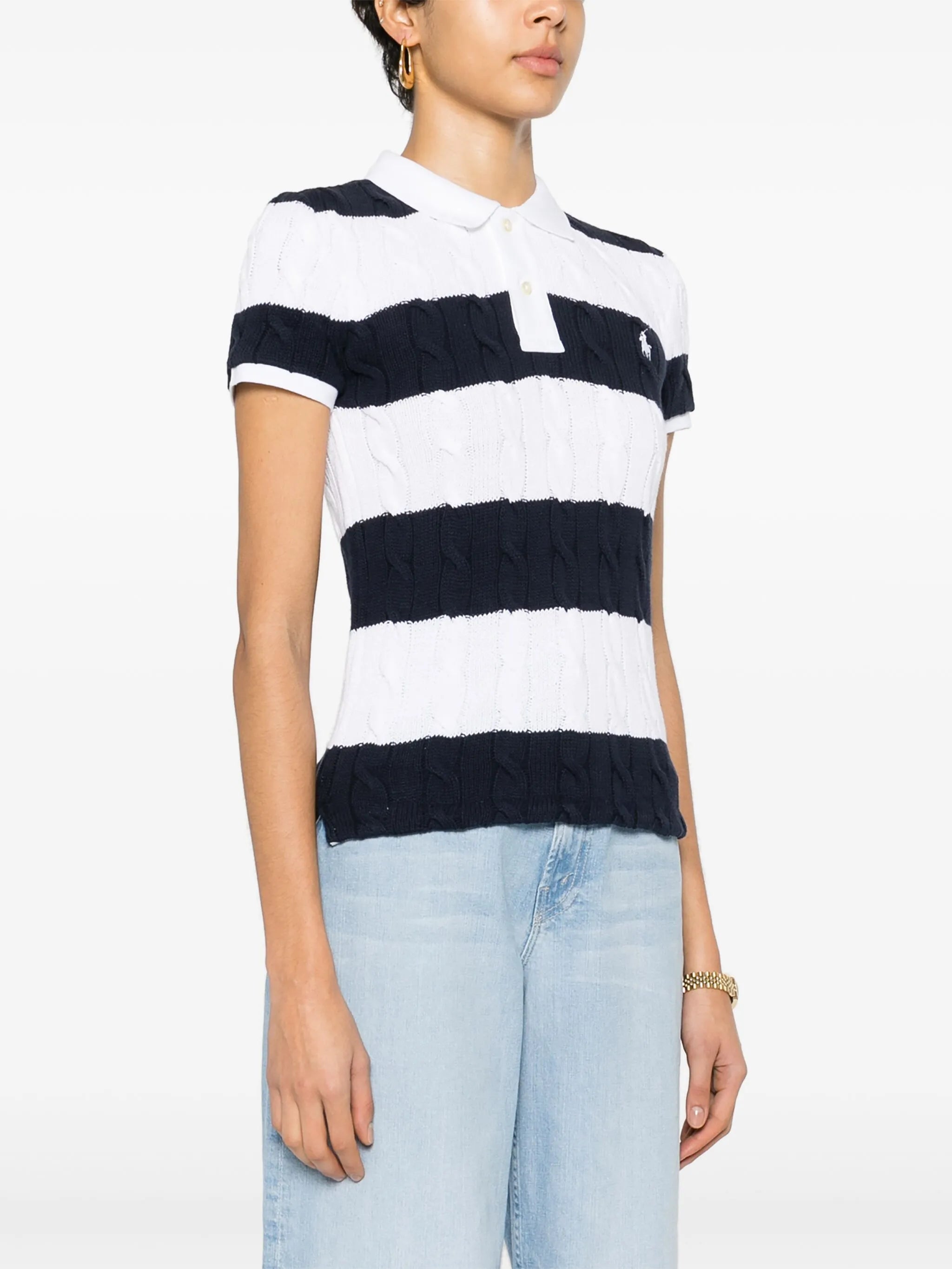Polo Pony-motif polo top