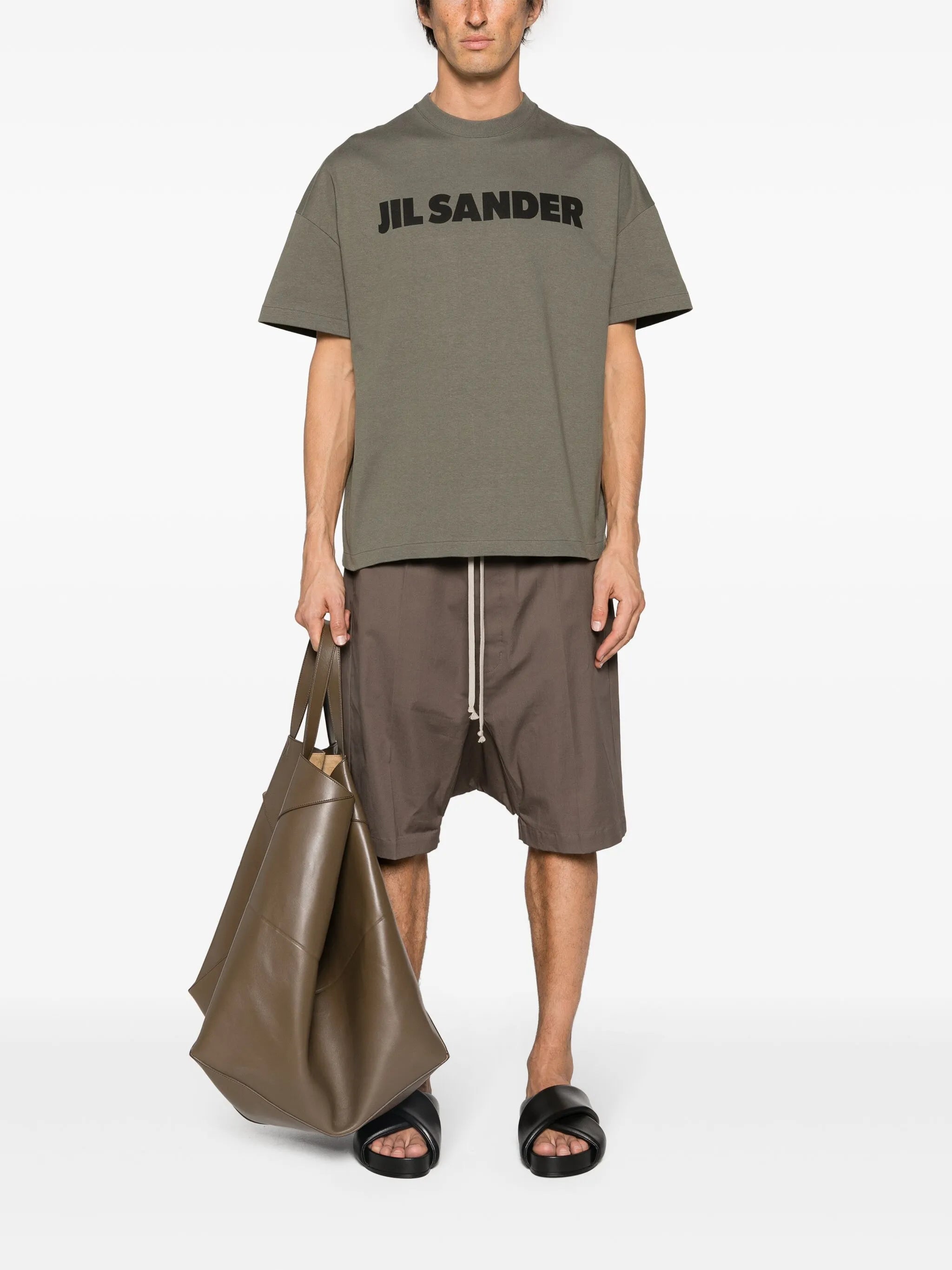 logo-print cotton T-shirt
