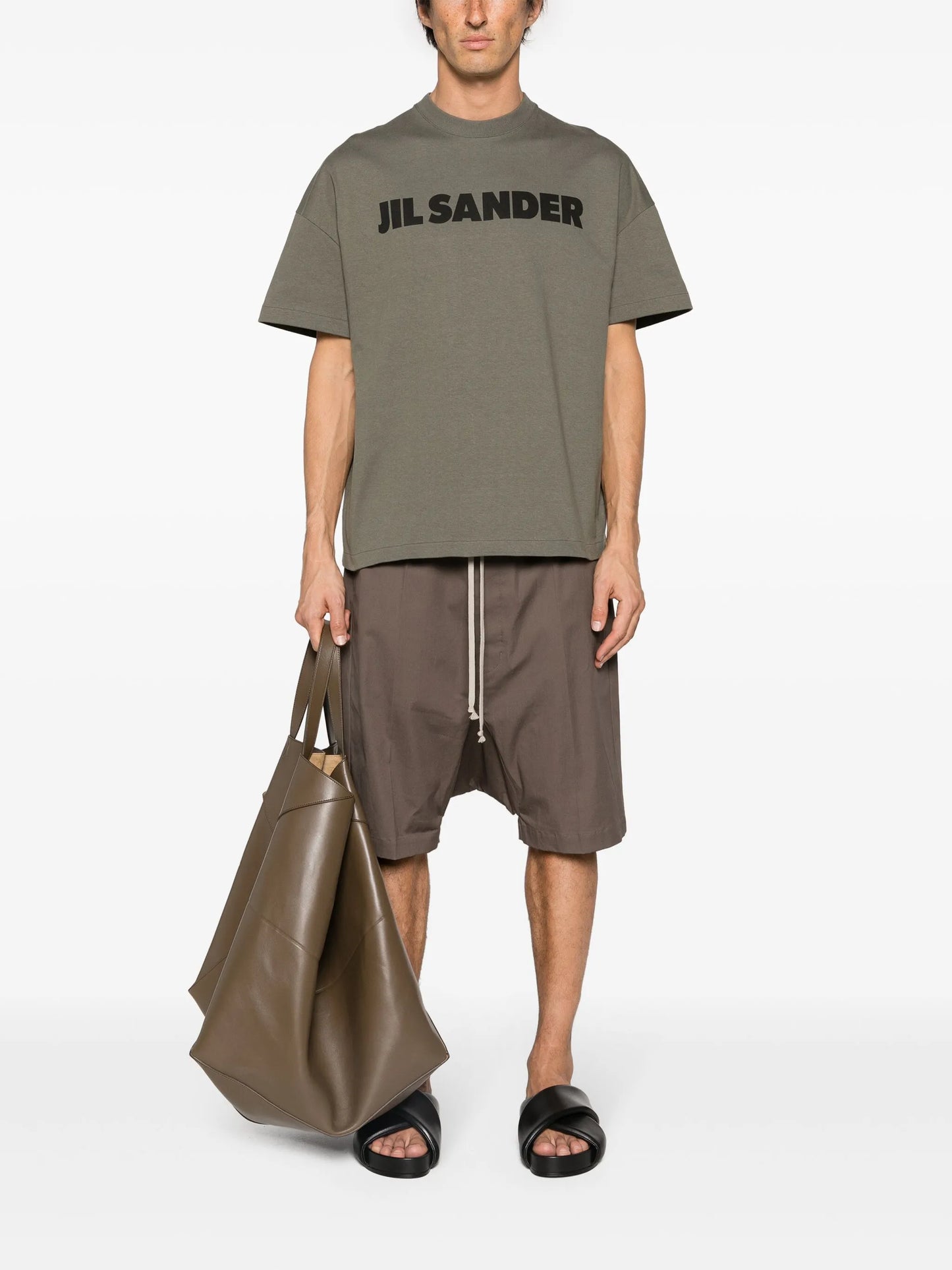 logo-print cotton T-shirt