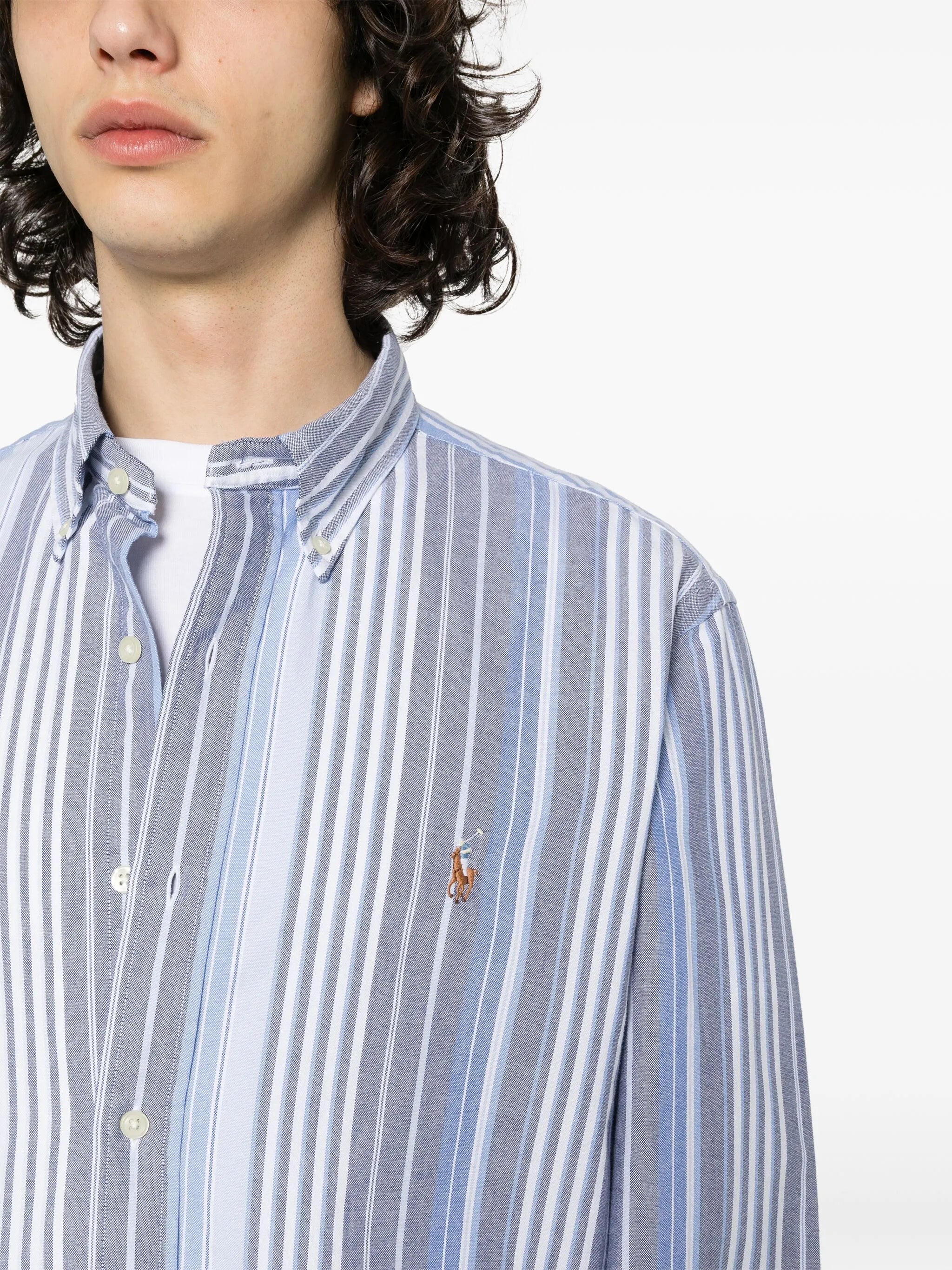 striped cotton shirt