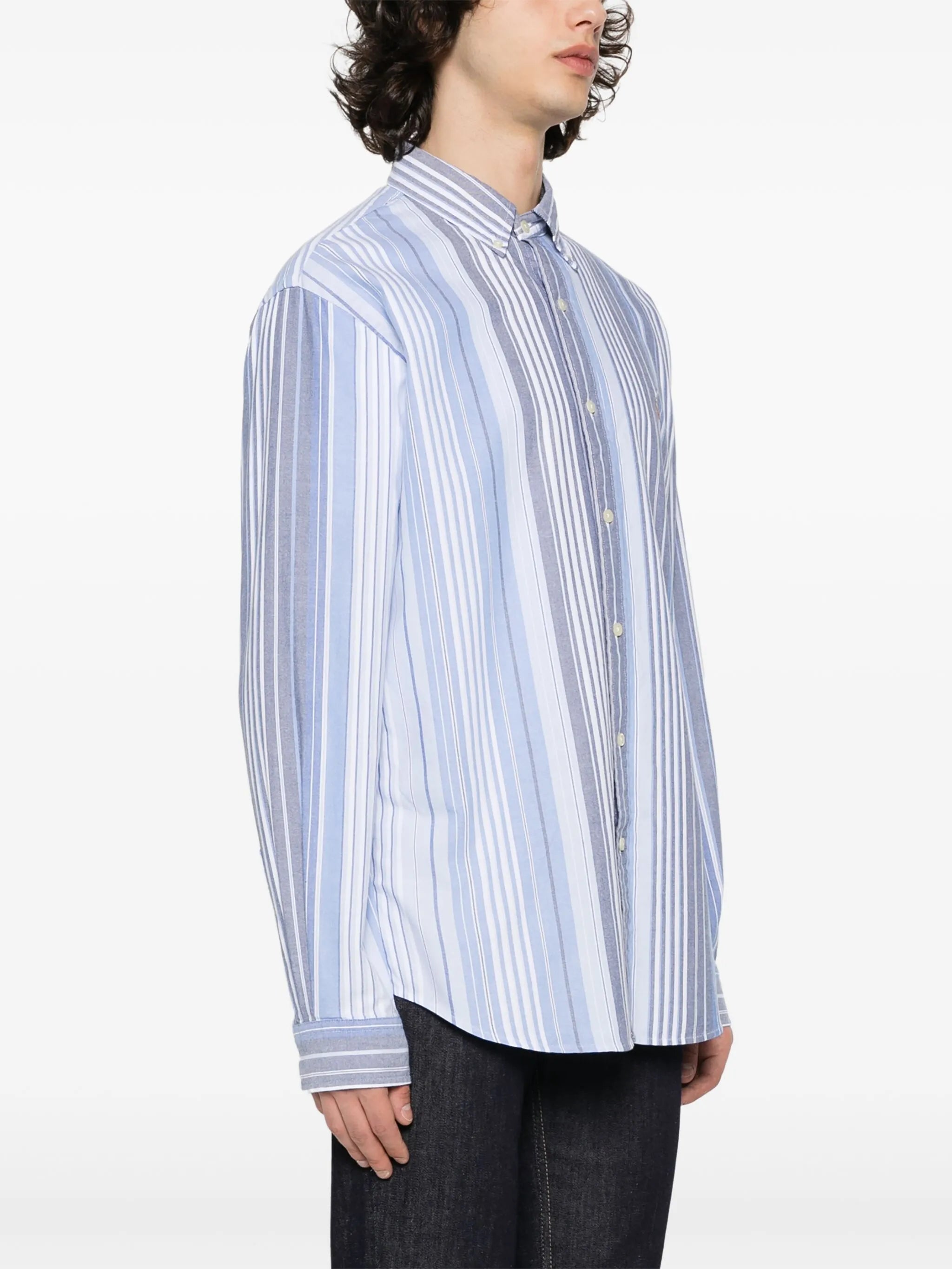 striped cotton shirt