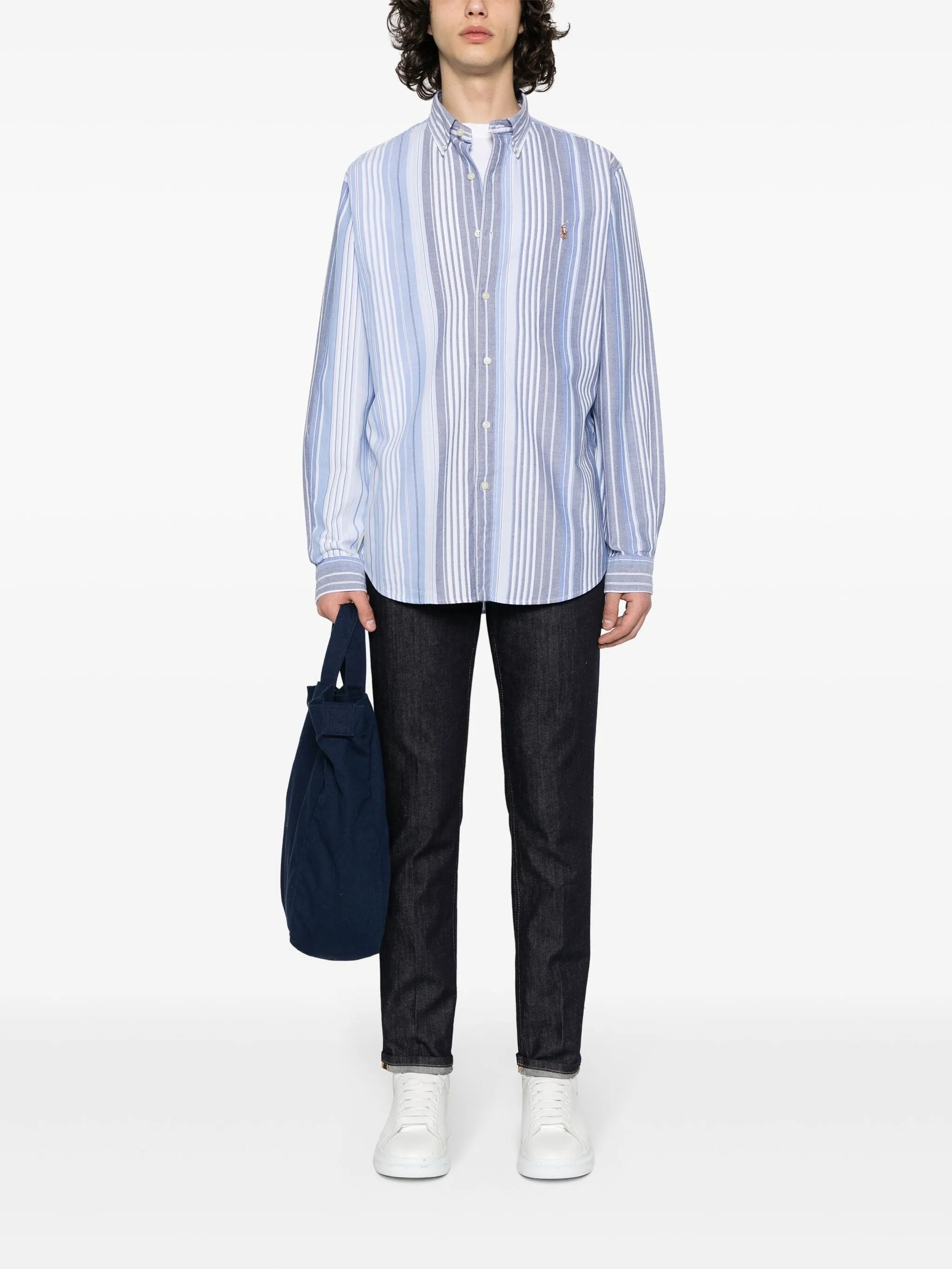 striped cotton shirt