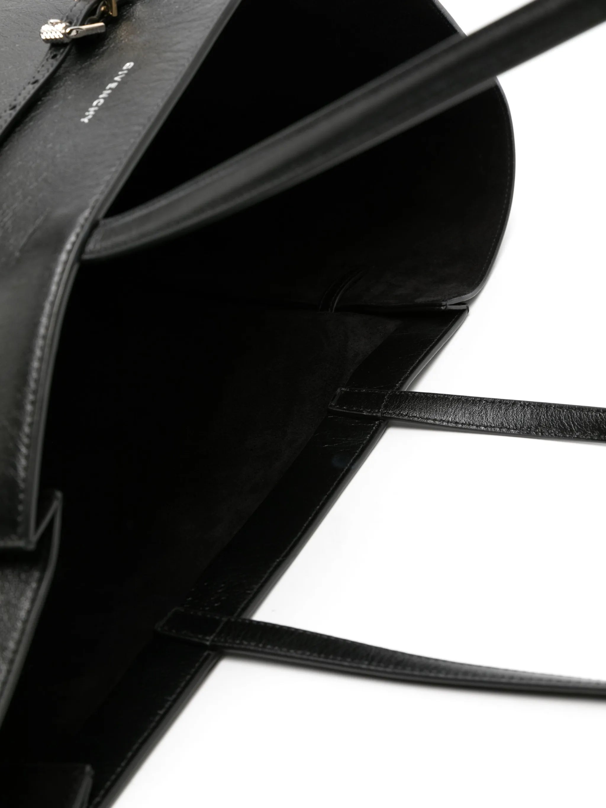 large Voyou leather tote bag