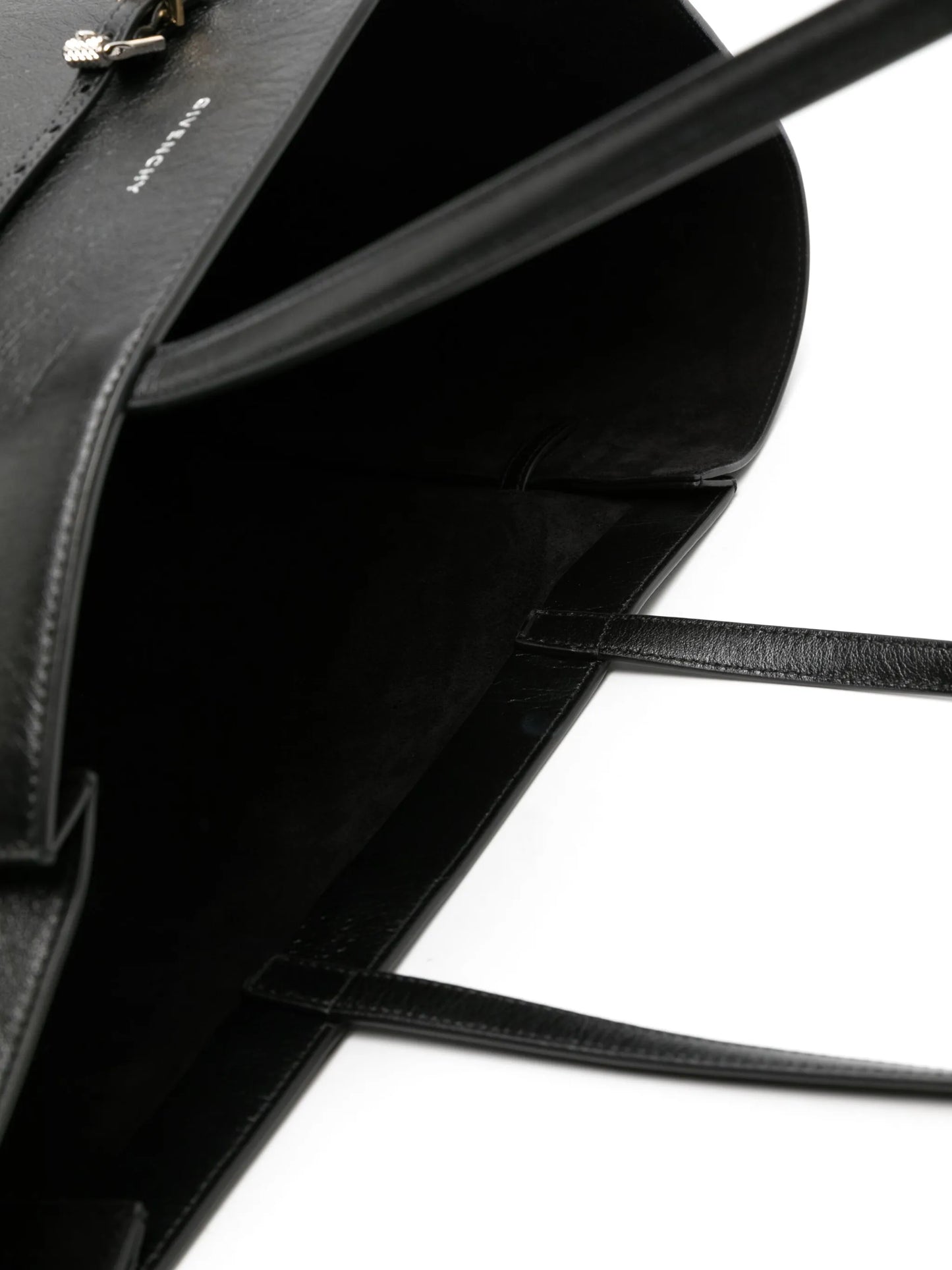 large Voyou leather tote bag