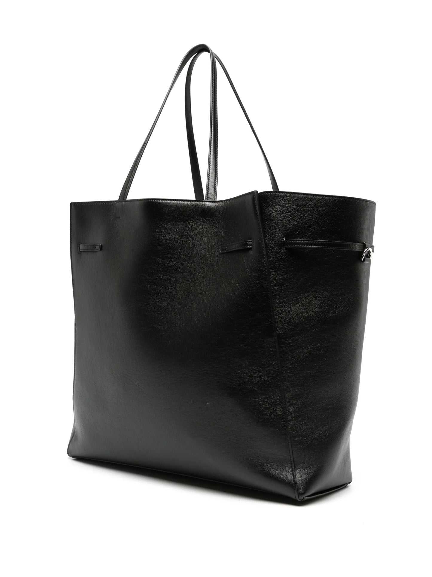 large Voyou leather tote bag