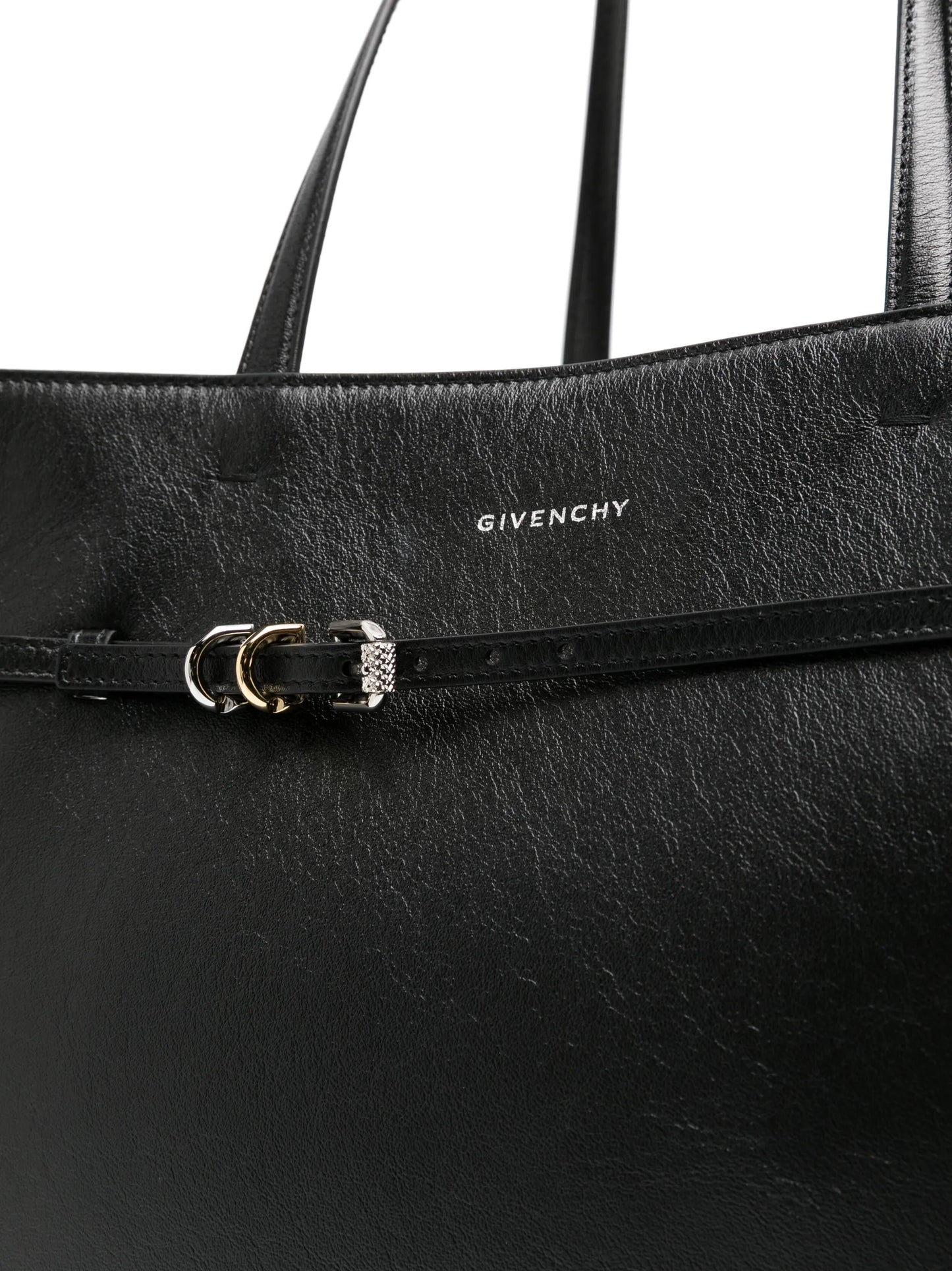large Voyou leather tote bag