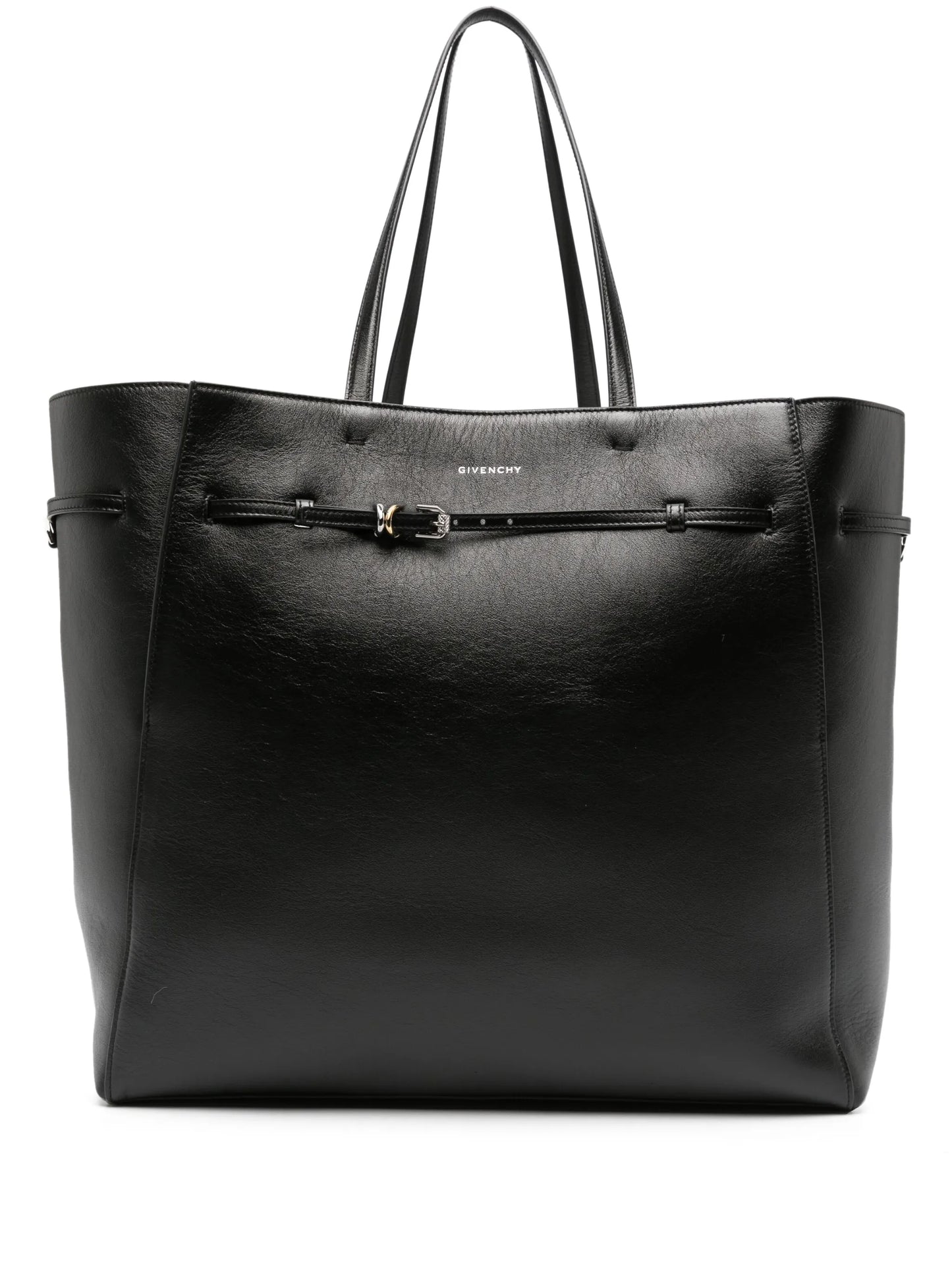large Voyou leather tote bag