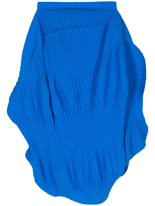 Aerate Pleats midi skirt