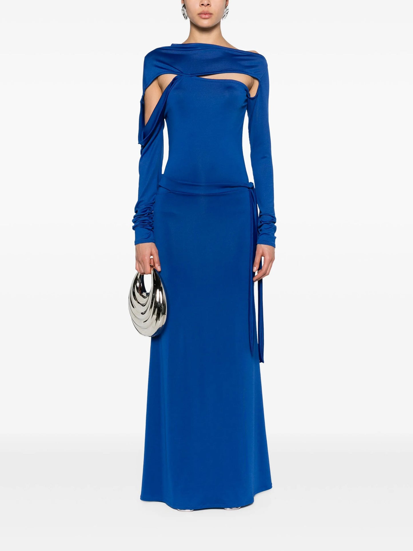 cut-out maxi skirt