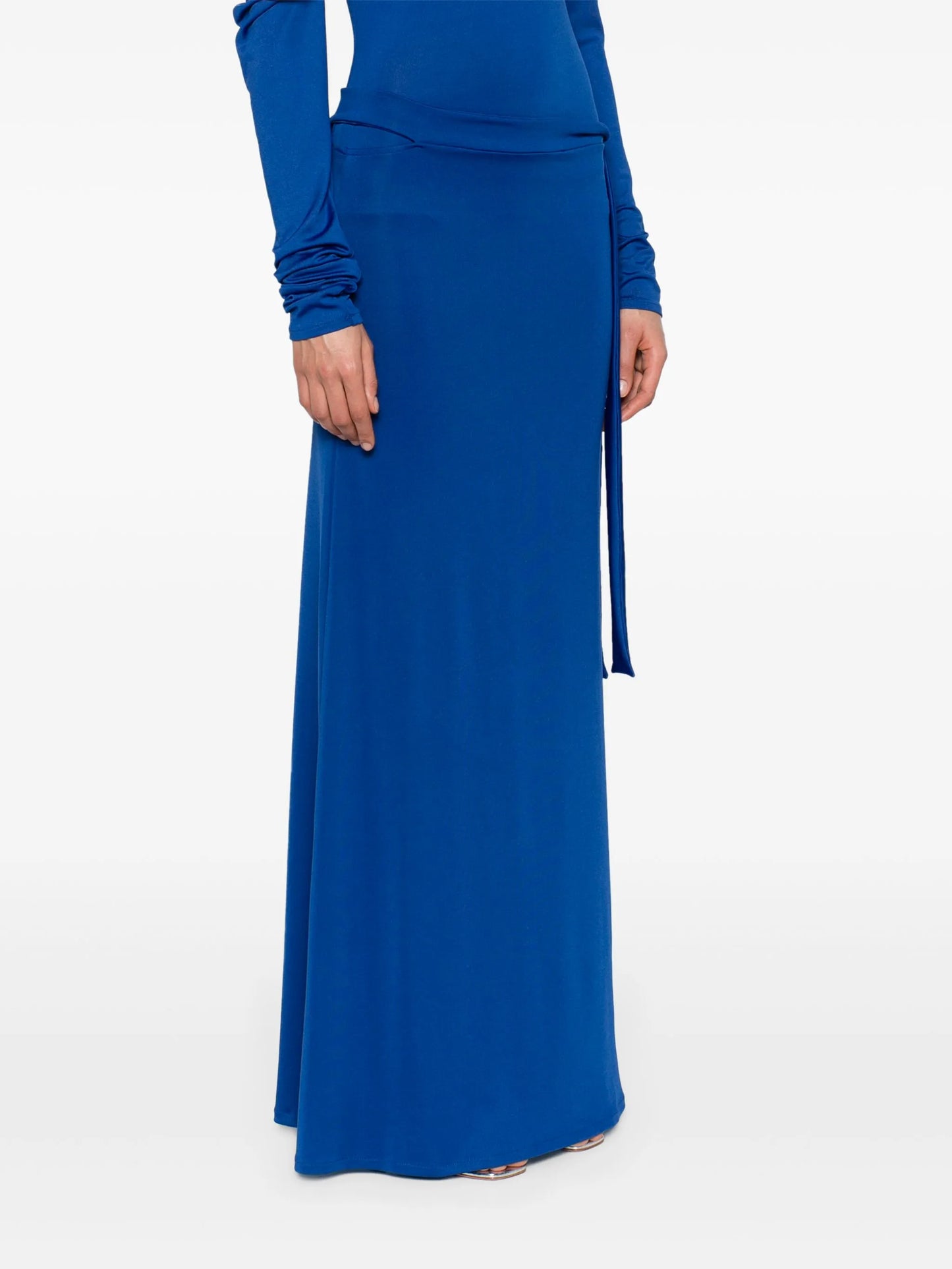cut-out maxi skirt