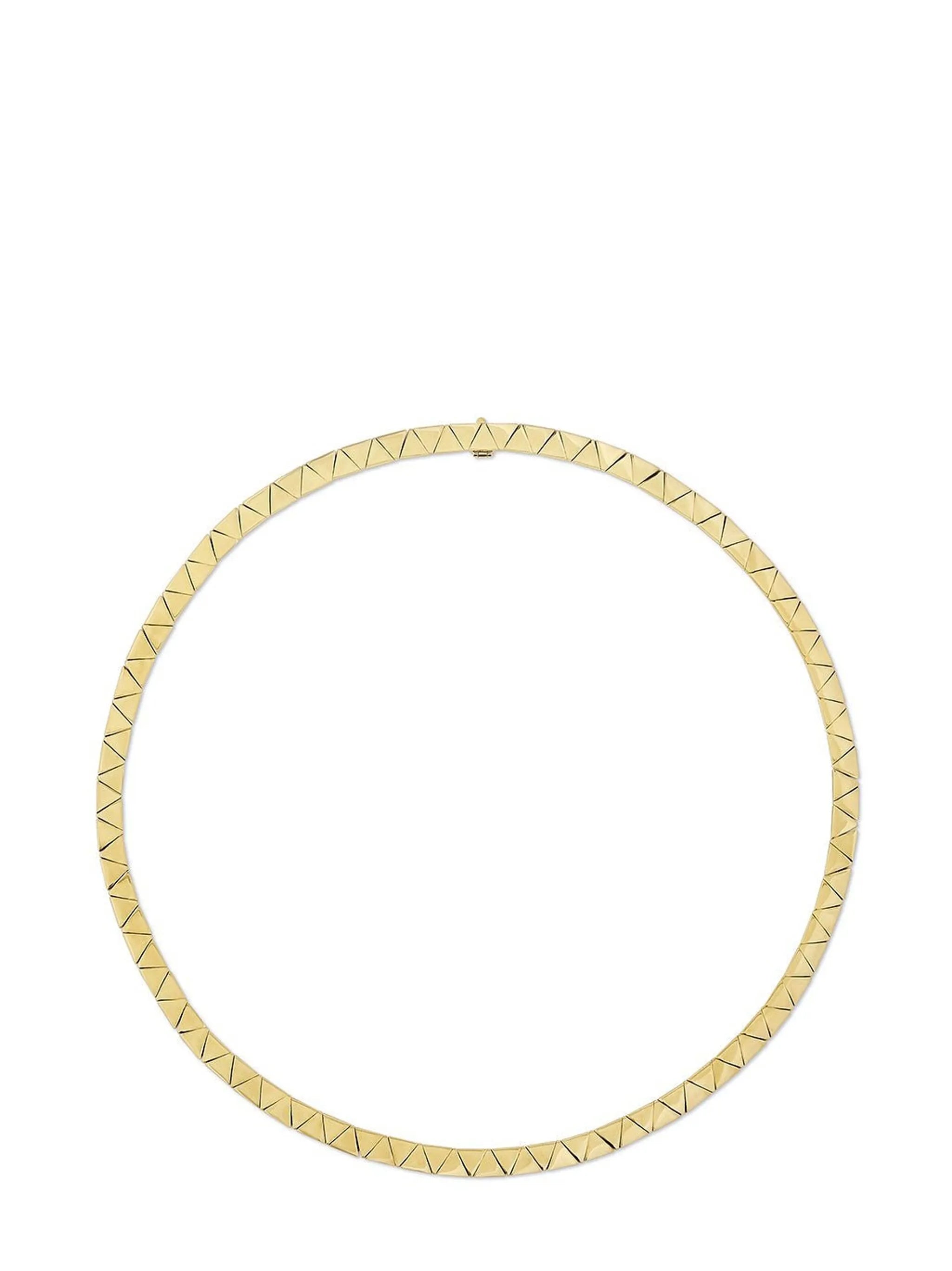 18k yellow gold Cleo choker